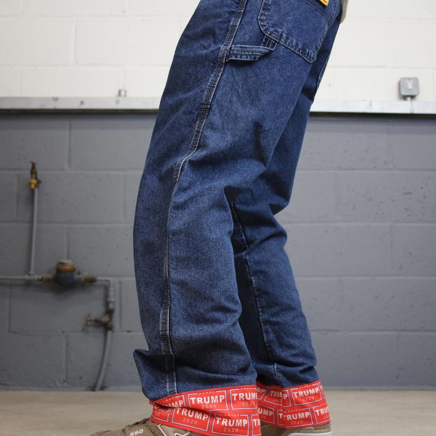 Blue Wrangler carpenter jeans W38L32 loose cargo 90s skater style pants