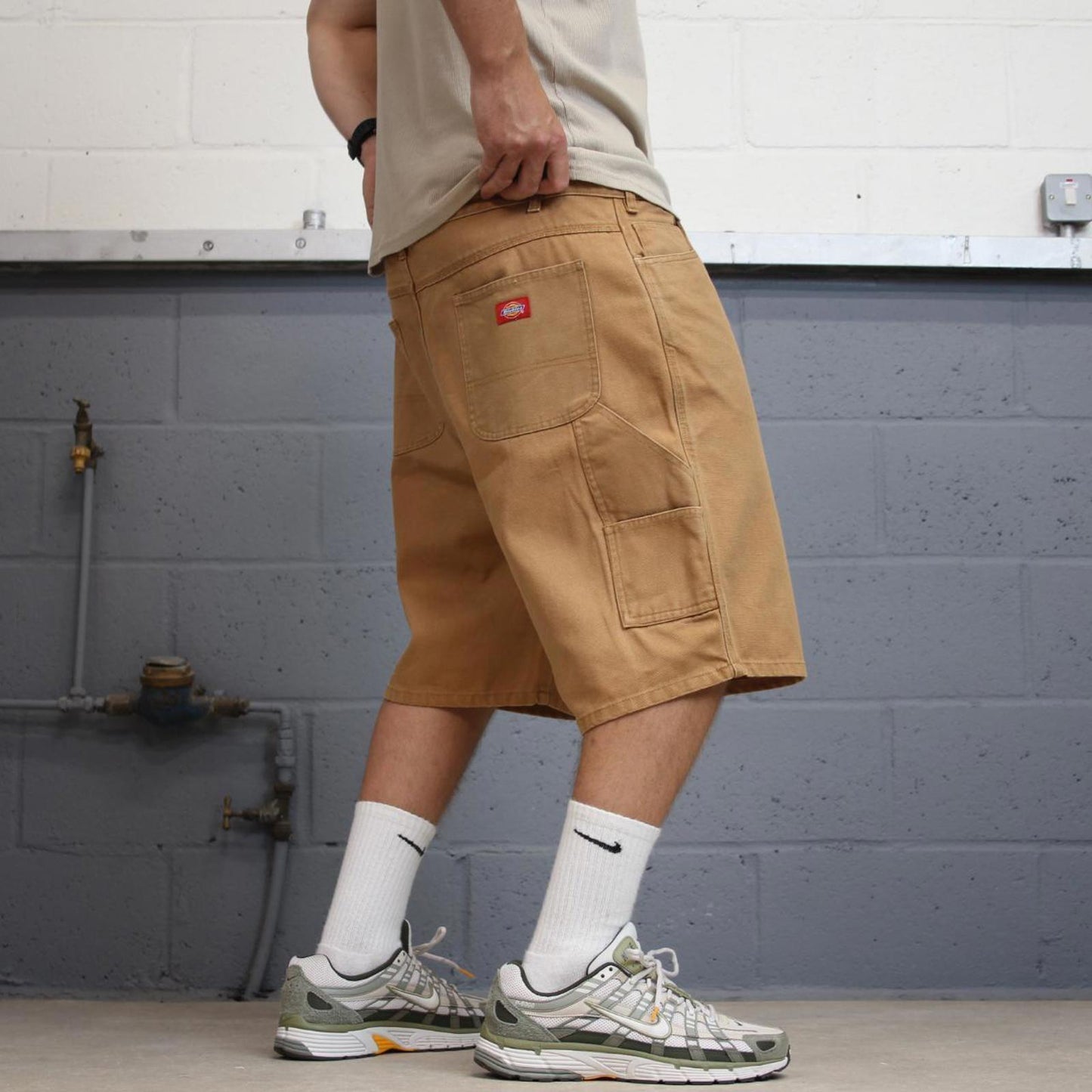 Baggy Dickies carpenter jorts W40
