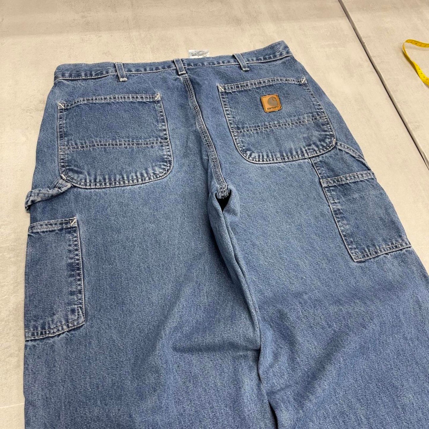 Baggy blue Carhartt carpenter jeans W36 L30