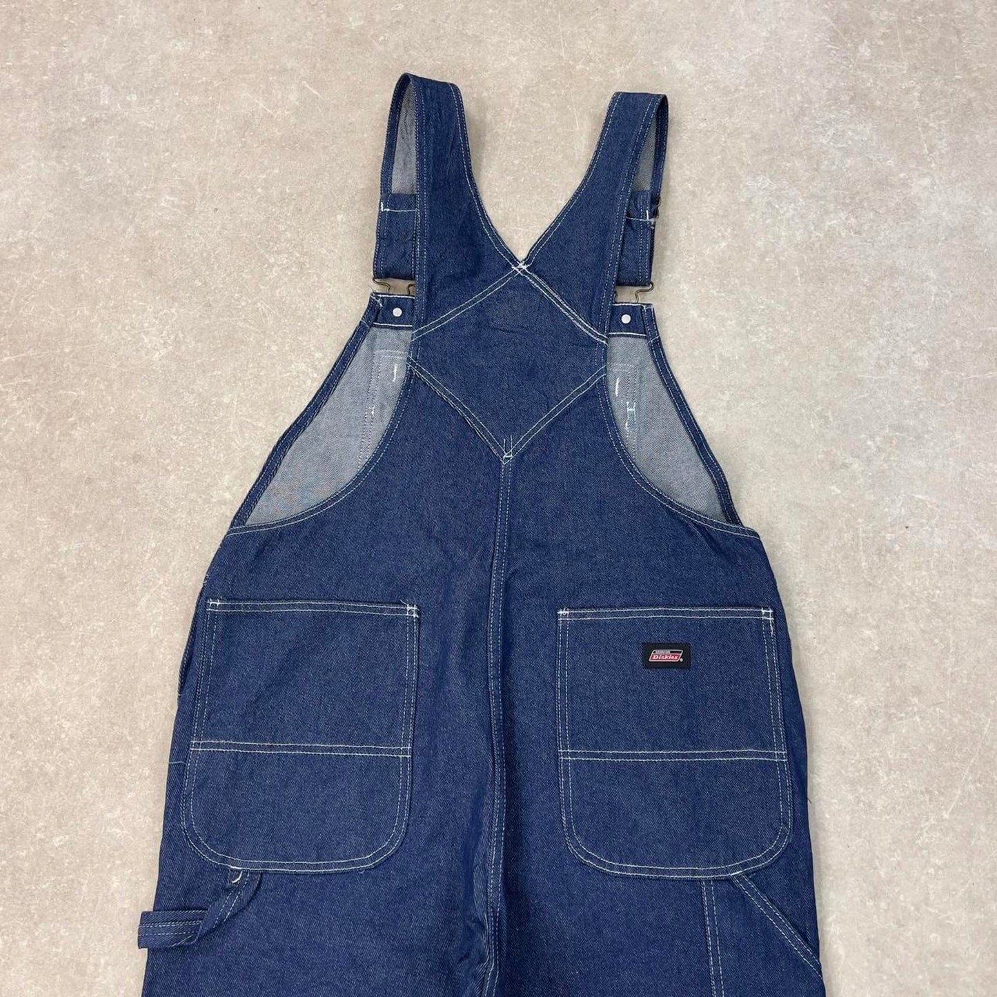 Dickies dungarees W38 L33 USA blue mens denim overalls