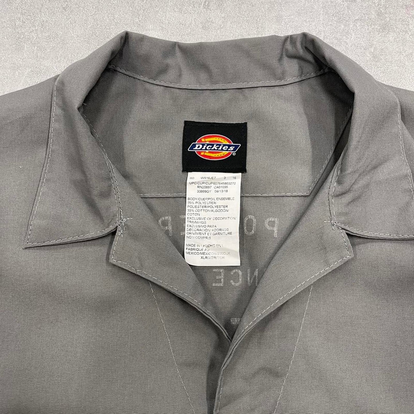 Grey Dickies coveralls XL