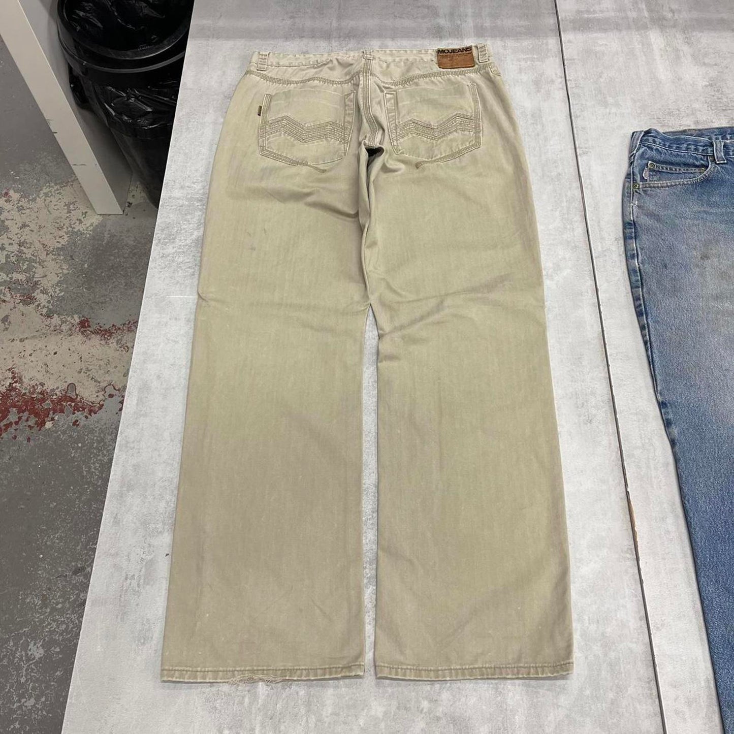 Mens baggy MOJeans jeans W38 L35