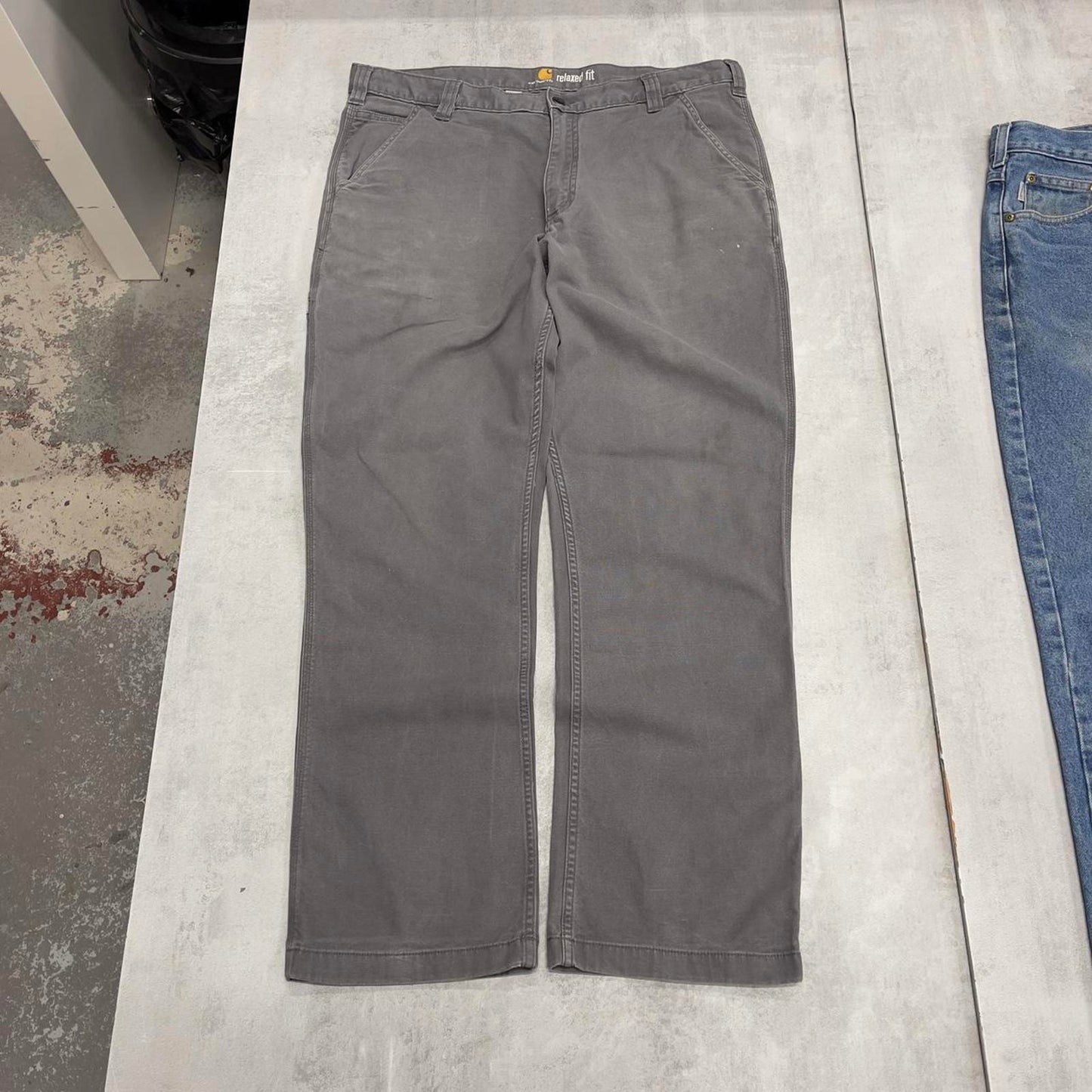Vintage Grey Carhartt Carpenter Pants W38 L32