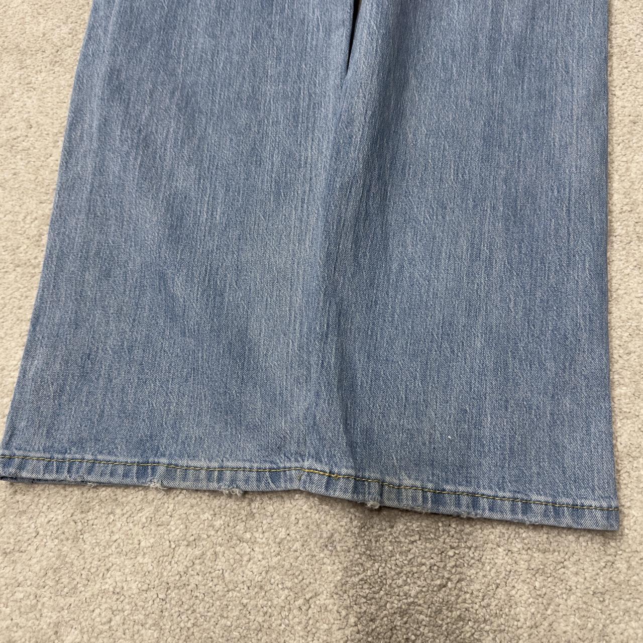 Levi’s 505 jeans Y2K W38L30 washed blue Levi’s straight leg surf style pants red tab logo