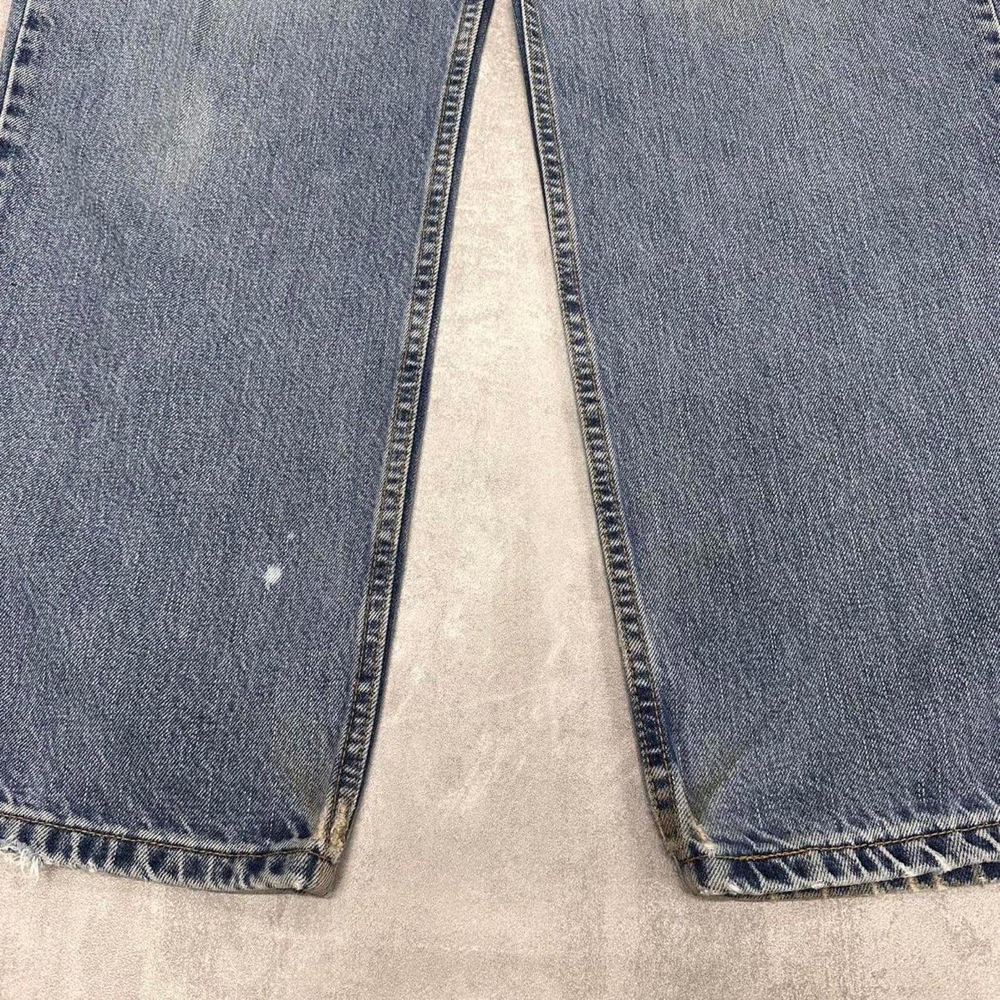 Baggy Levis 550 jeans W36 L30 Blue loose relaxed fit denim trousers red tab logo