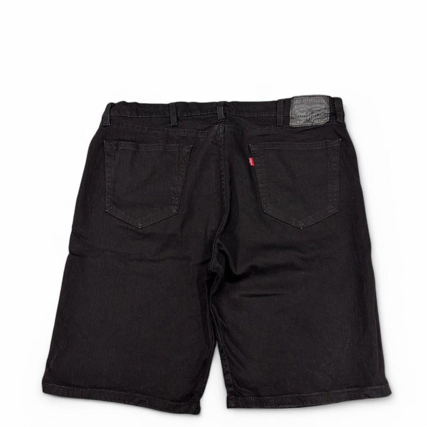 Mens black Levi’s denim shorts W42