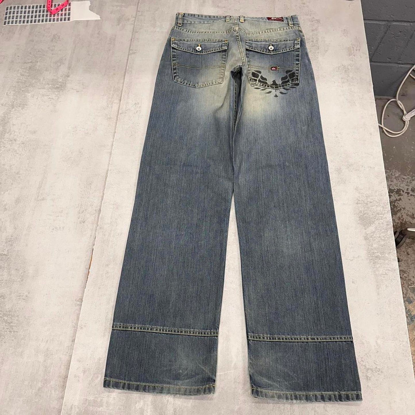 Mens baggy Quiksilver jeans W31 L33
