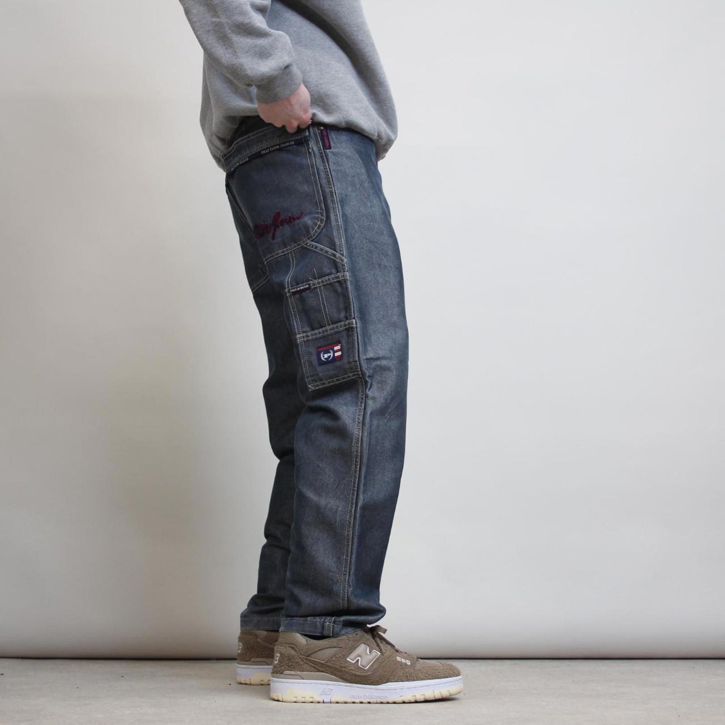 Vintage Phat Farm carpenter jeans W30L32 embroidered y2k style tapered