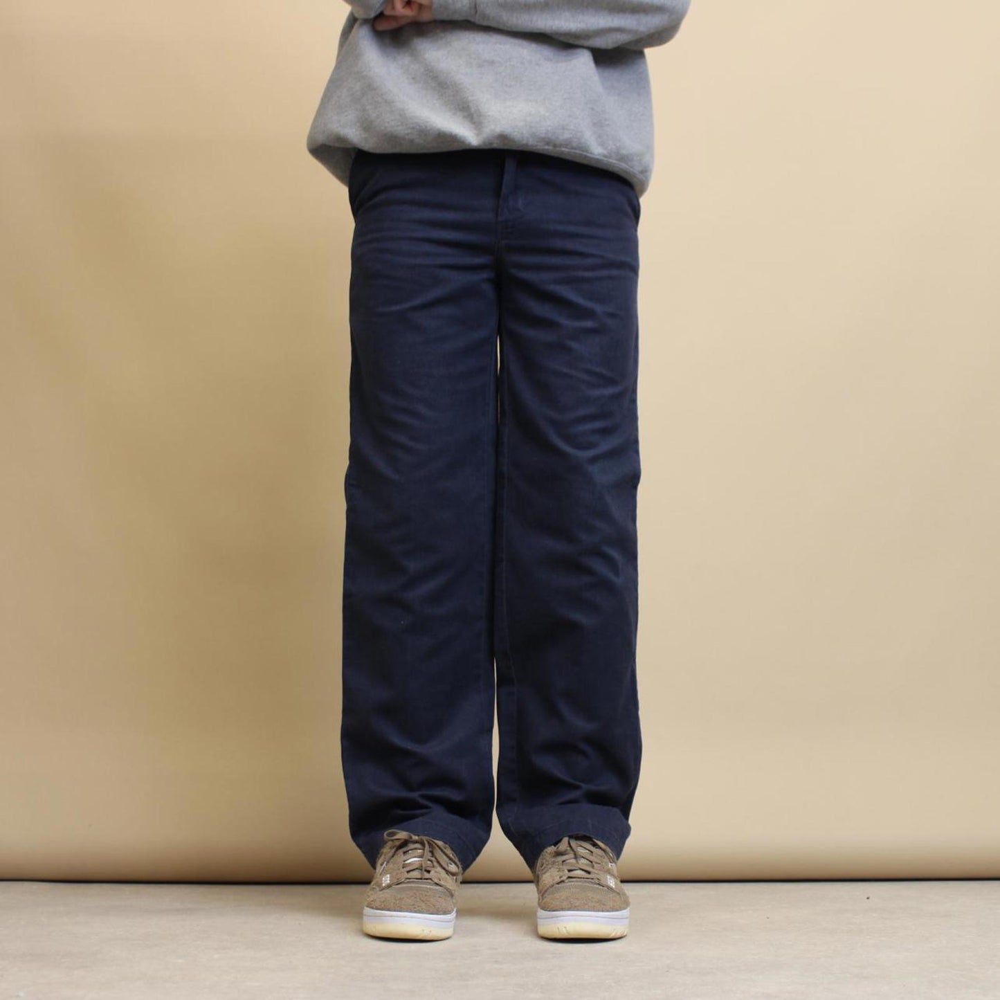 Navy Dickies trousers size 18 (W30) twill chino style pants tab logo