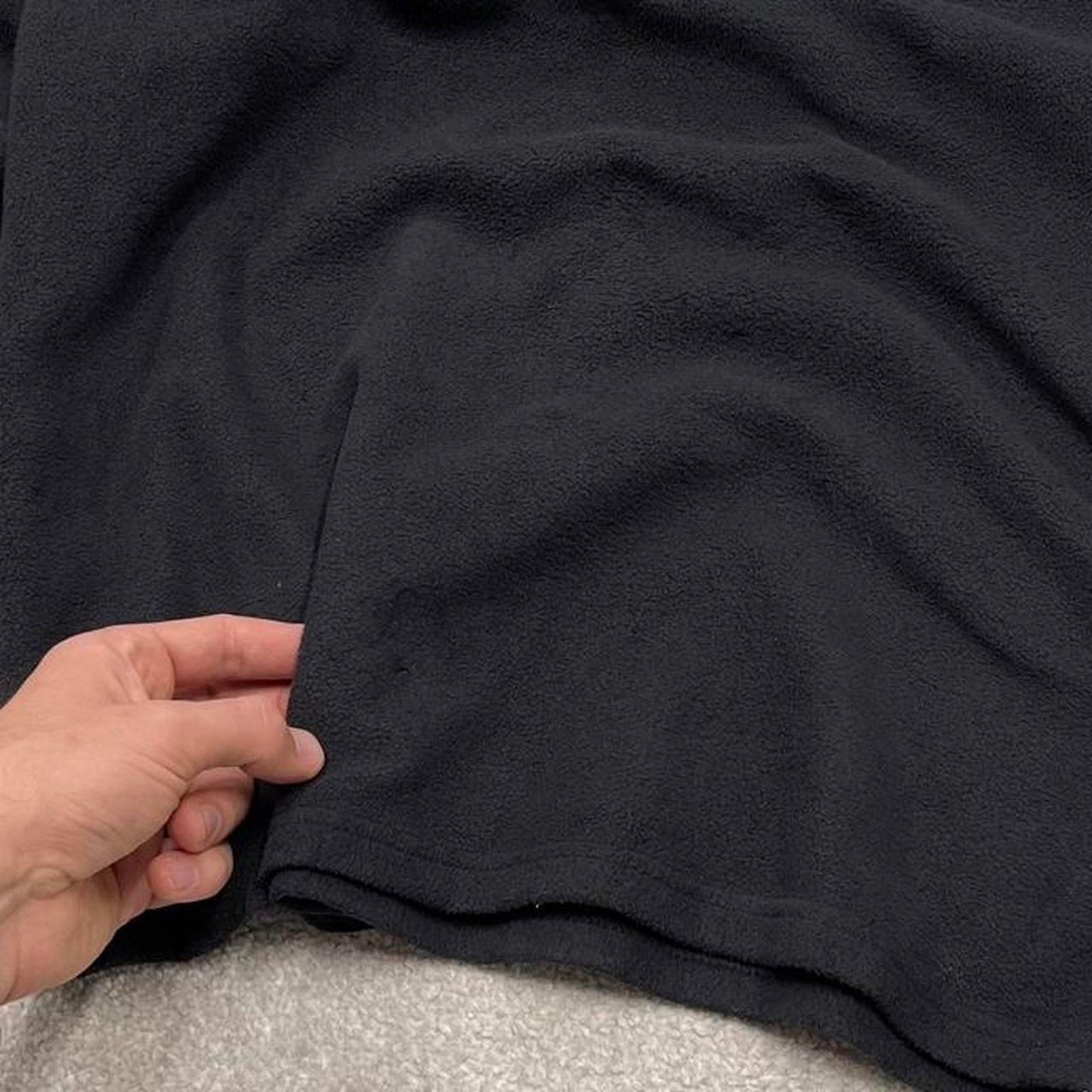 00s Columbia technical fleece L men's black snap t y2k style autumn pullover