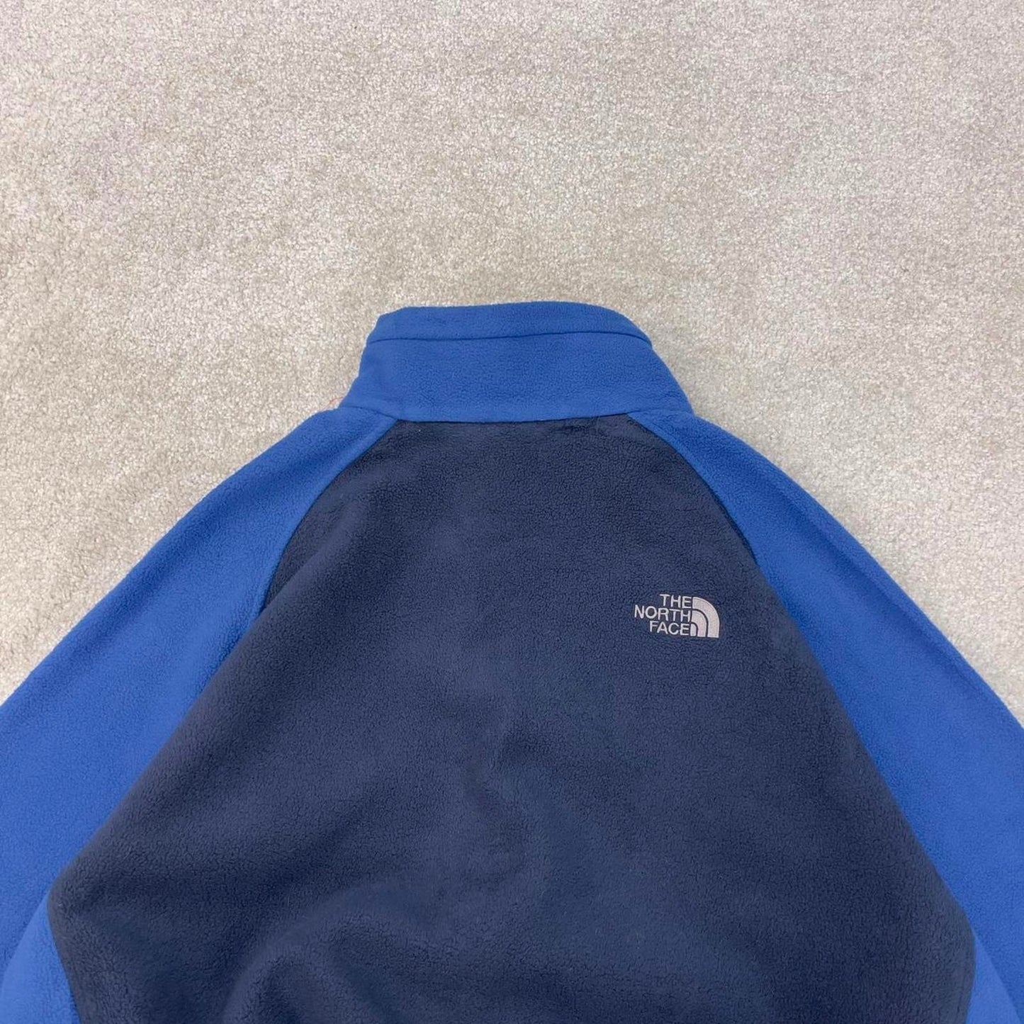 Y2K The North Face technical fleece XXL Blue men’s full zip TNF Autumn