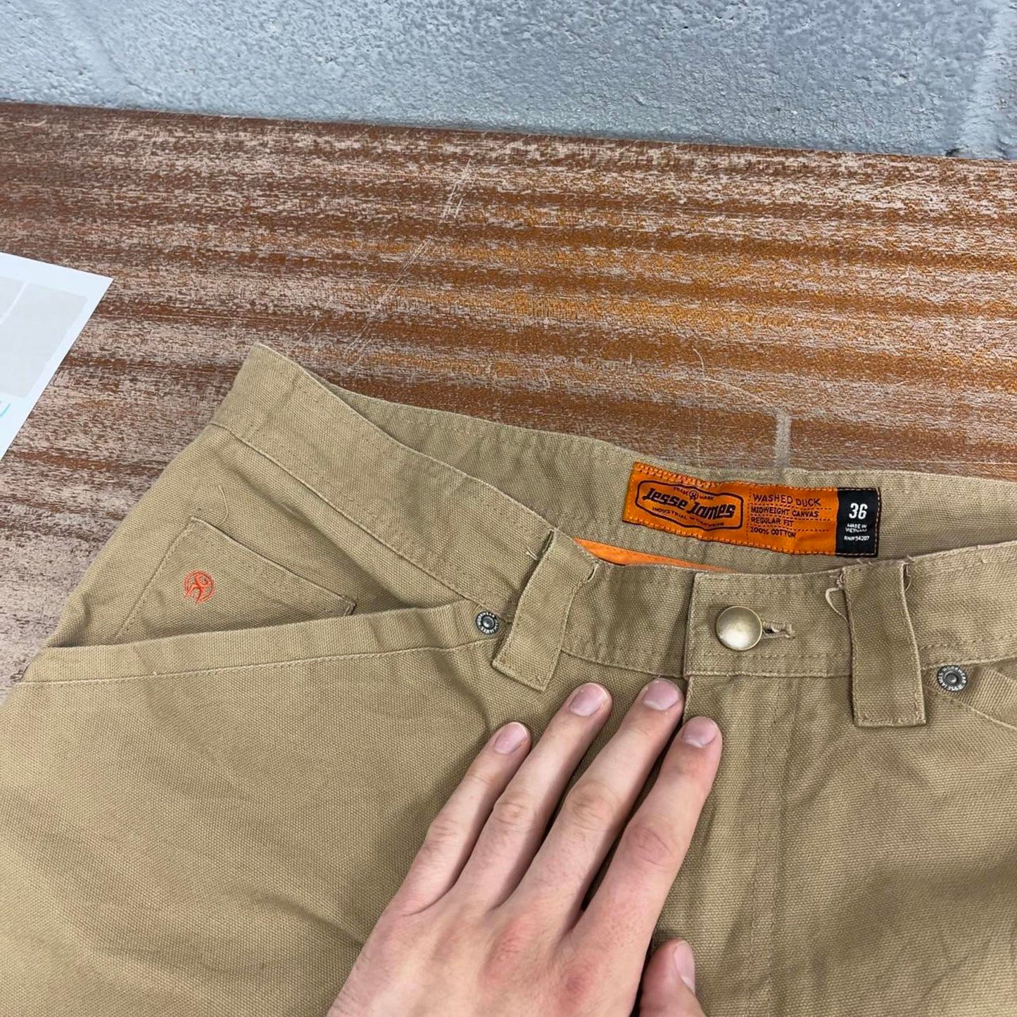 Jesse James carpenter shorts W36