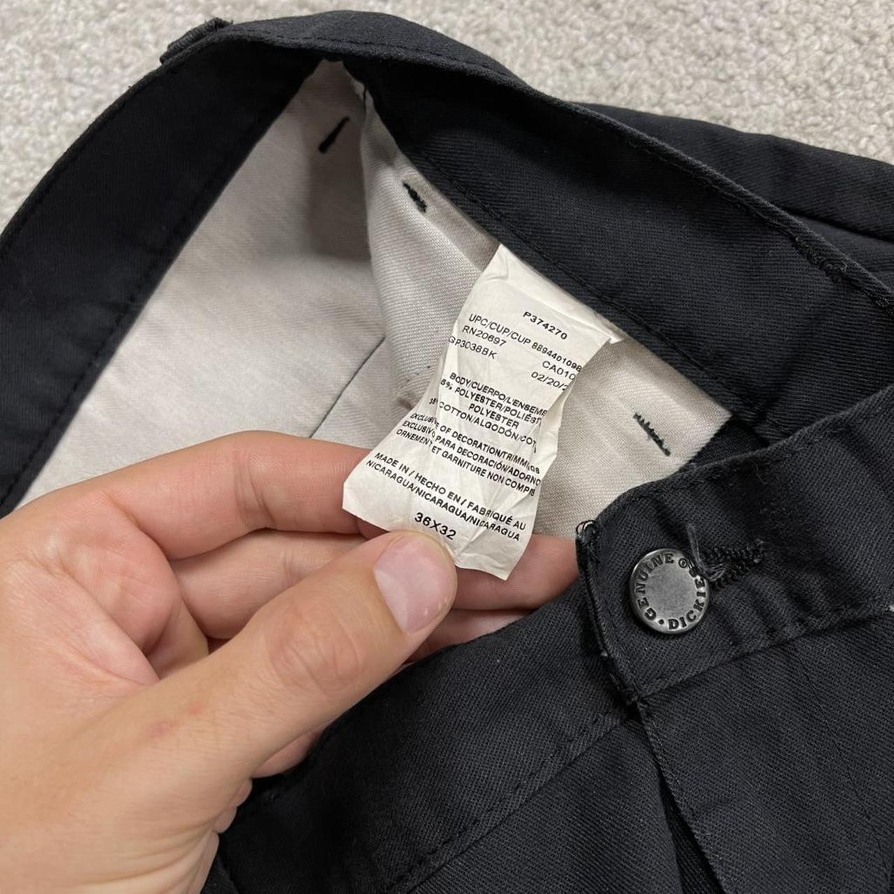 Dickies cargo chino shorts y2k black Twill chino style skater shorts loose leg festival