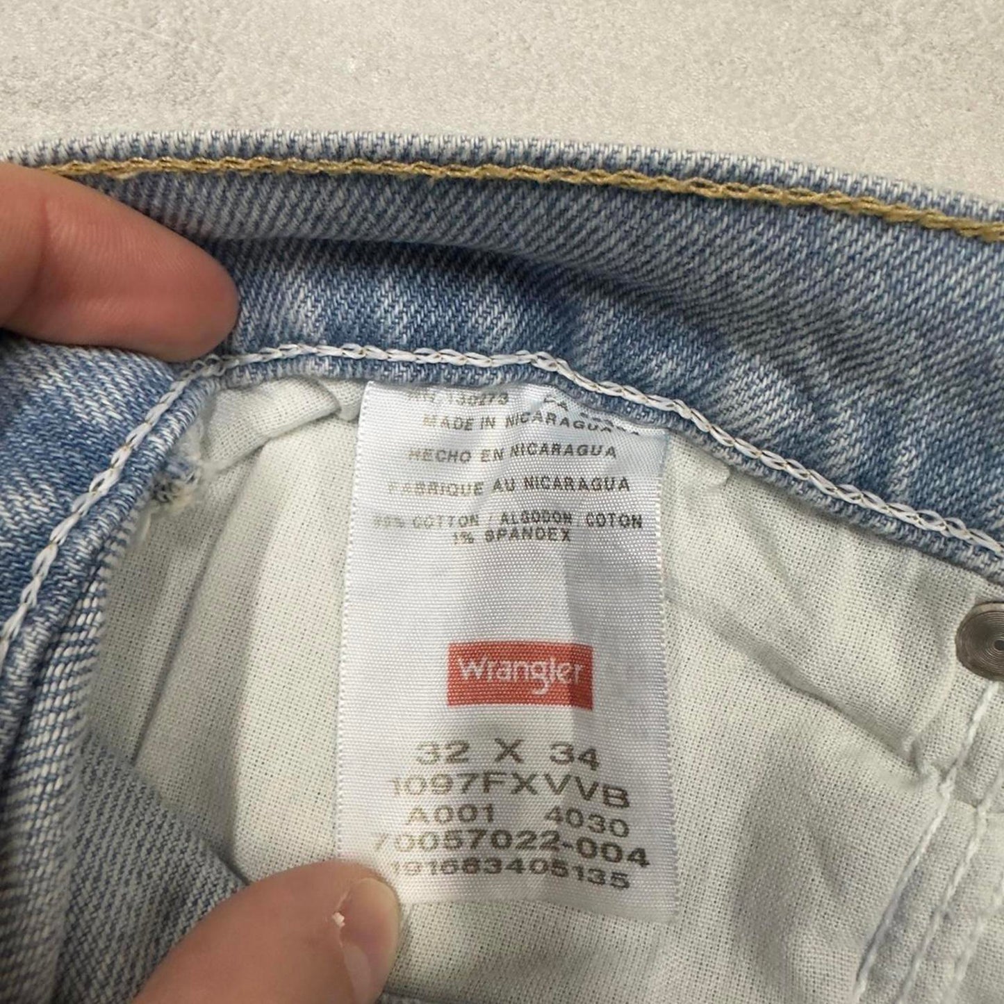 Wrangler jorts W32