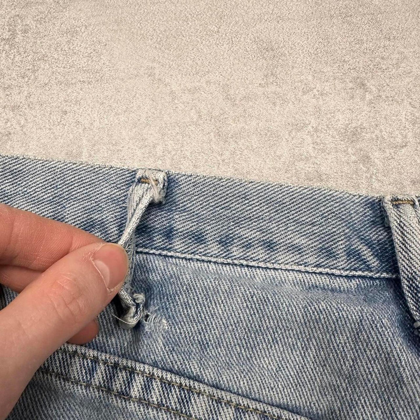 Mens Baggy Wrangler jorts W36
