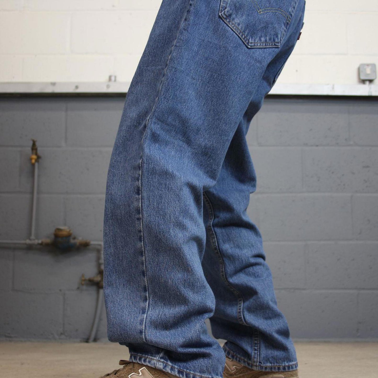 Baggy Levis 550 jeans W36 L29 blue loose 90s relaxed style skater jeans red tab logo