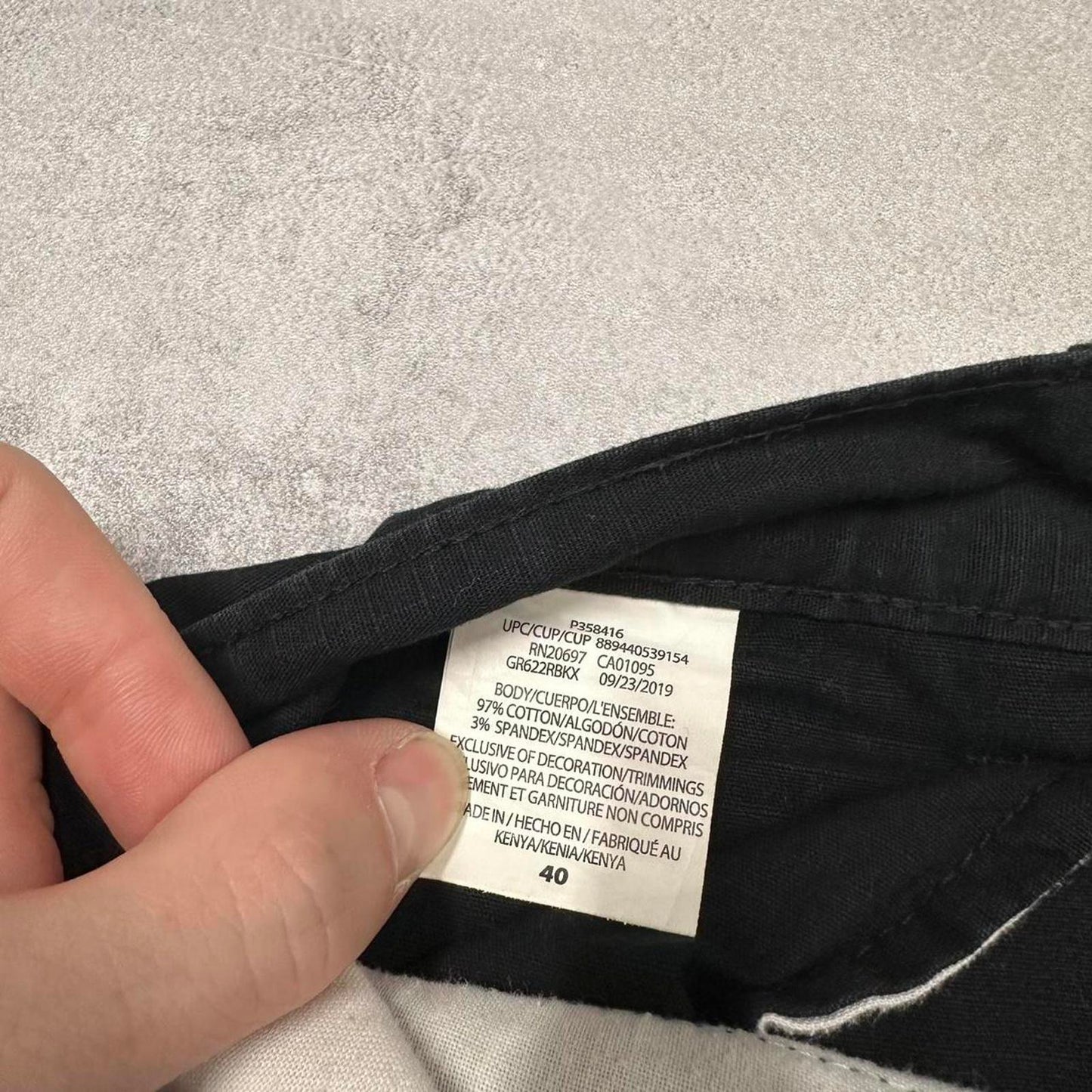 Black Dickies Carpenter shorts W40