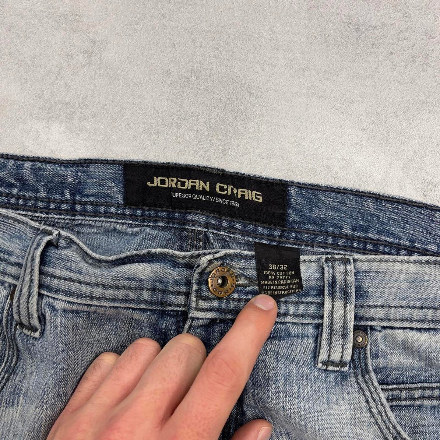 Blue baggy skate jeans W36L31