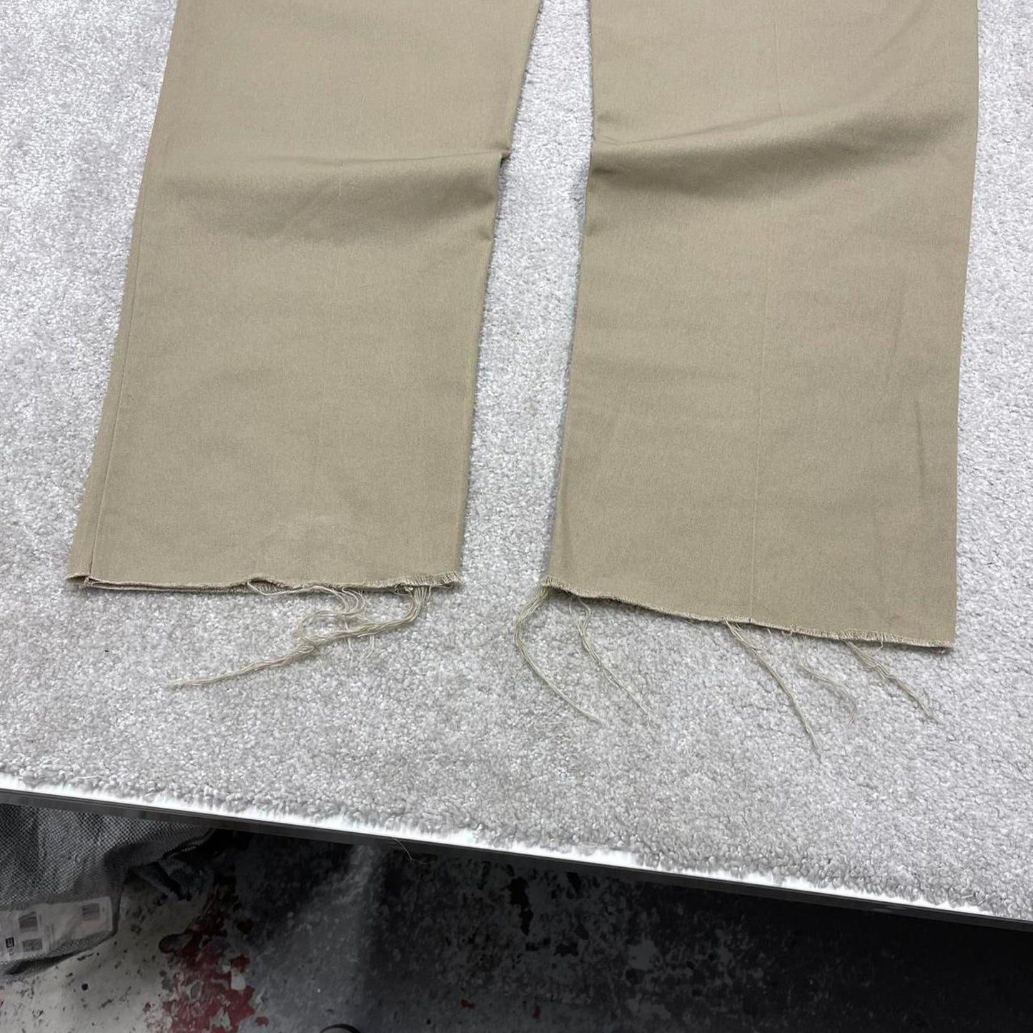 Vintage baggy 90s skater pants Khaki beige Red Kap chino twill style workwear trousers W48L36