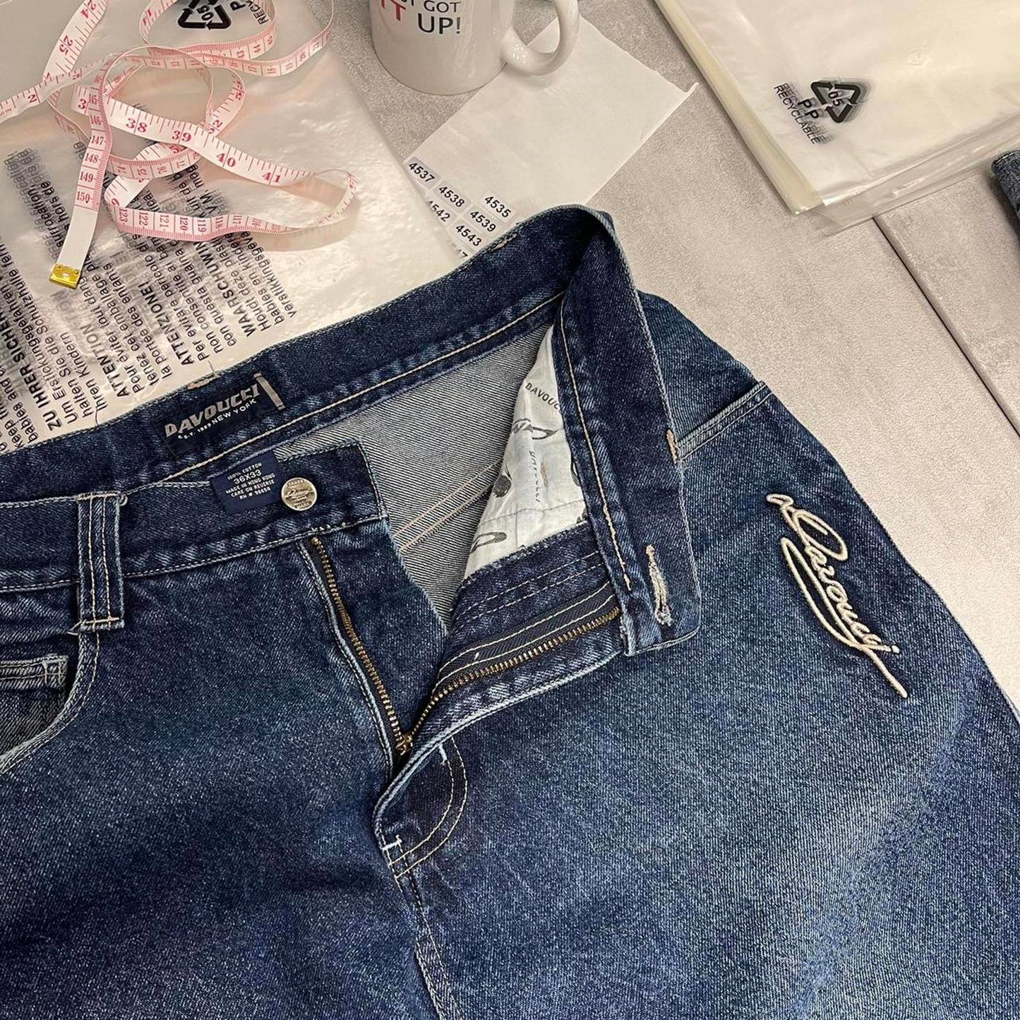 Davoucci baggy skate jeans W34L32