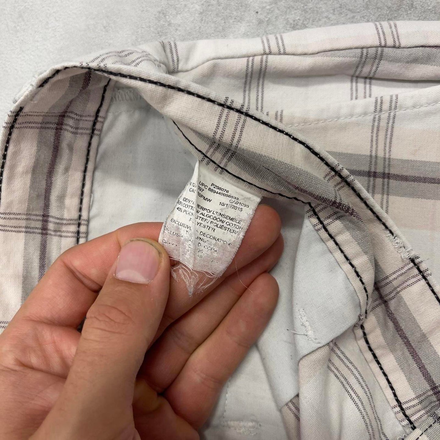 Checkered Dickies carpenter shorts W36