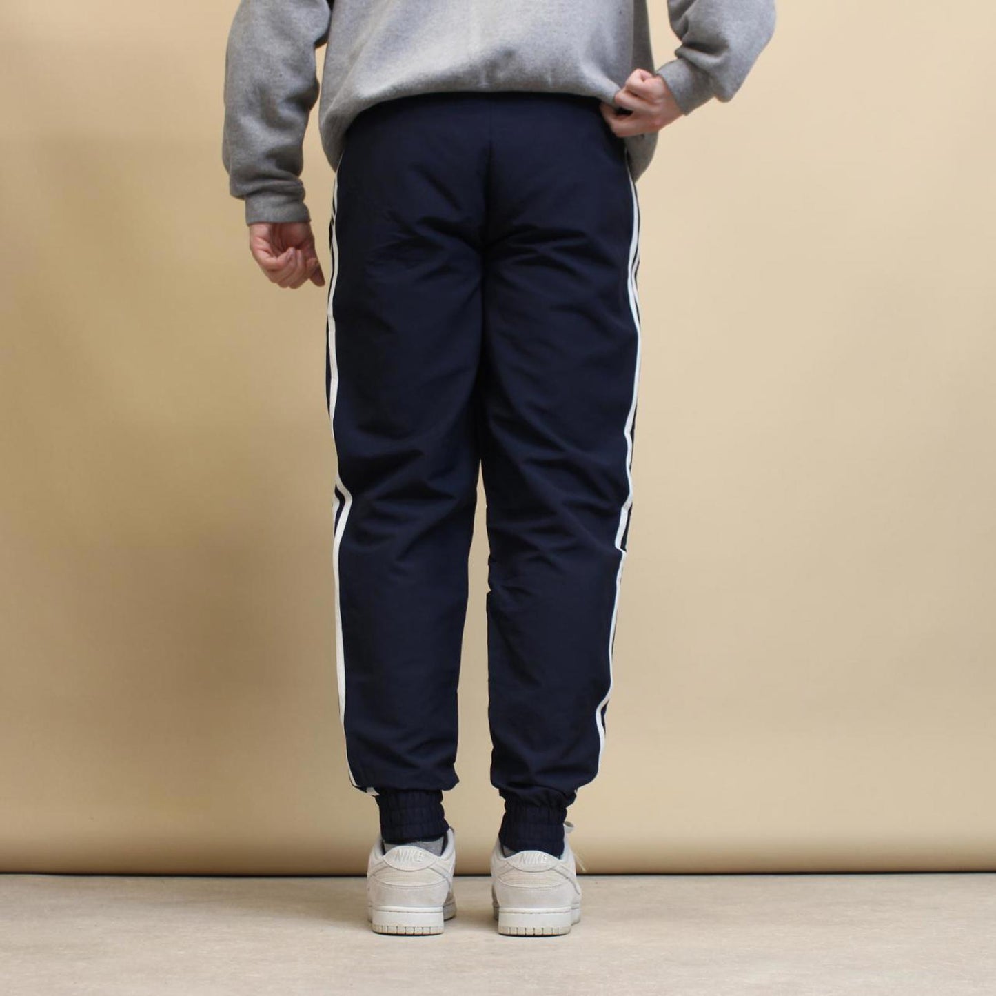 Adidas tracksuit bottoms Medium trackies joggers side stripes y2k style