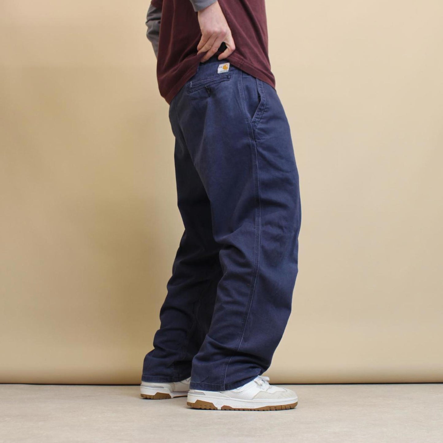 Carhartt FR pants W38L32 Navy loose skate style work pants