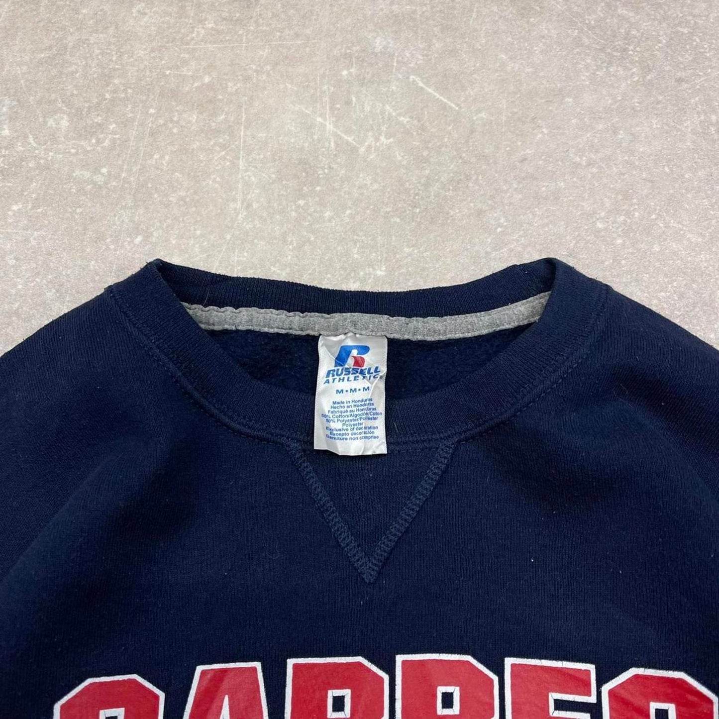 Navy vintage Russell sweatshirt M