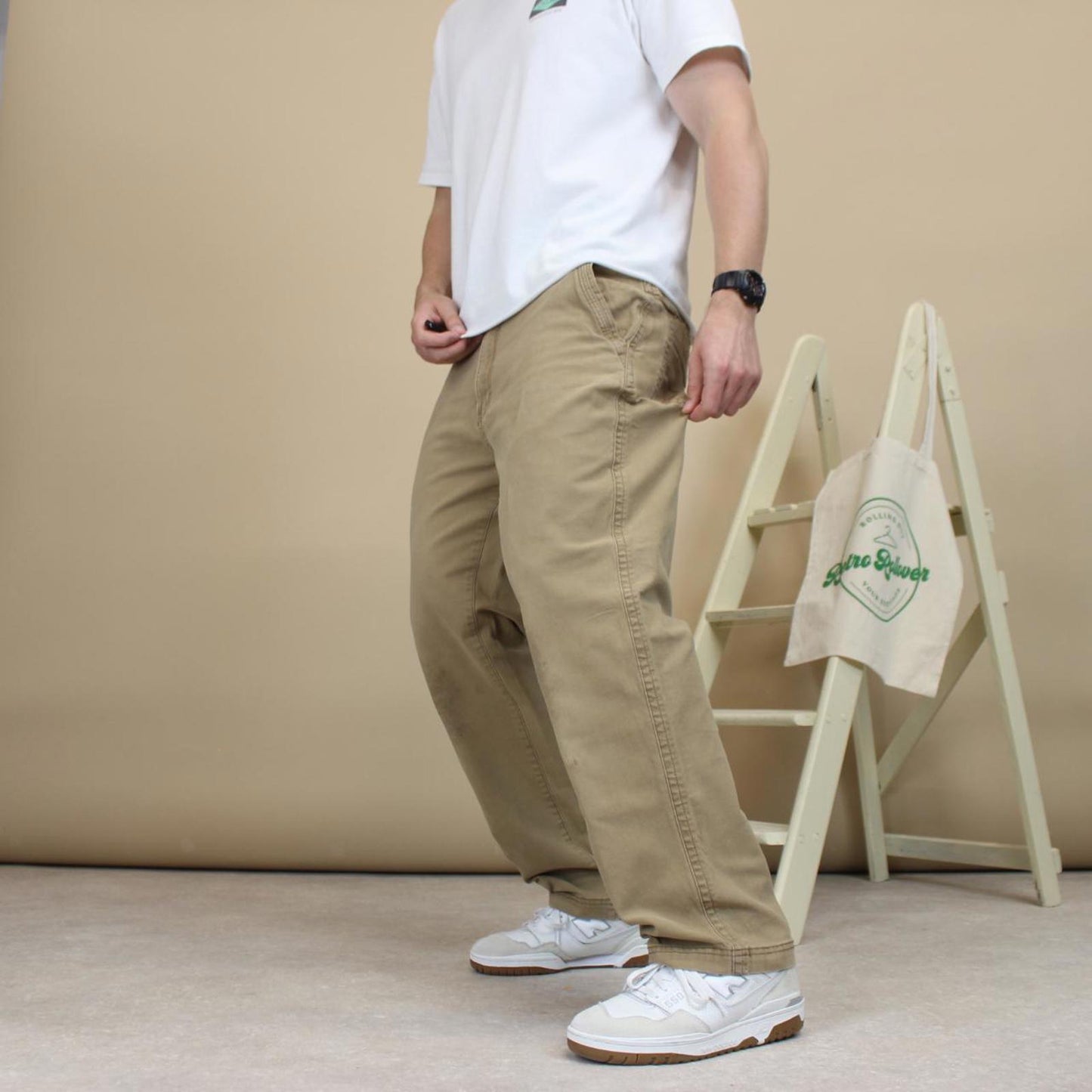 Tan Carpenter Jeans W36L29
