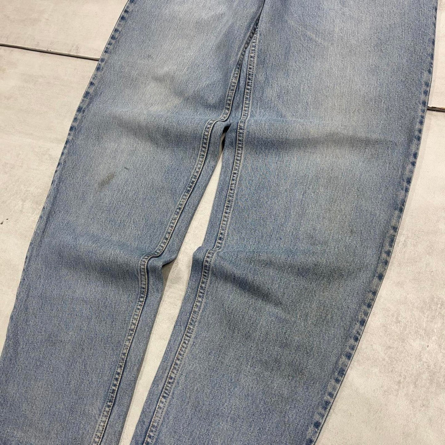 Baggy Levis 560 jeans W34L36 blue loose 90s style skater jeans red tab logo