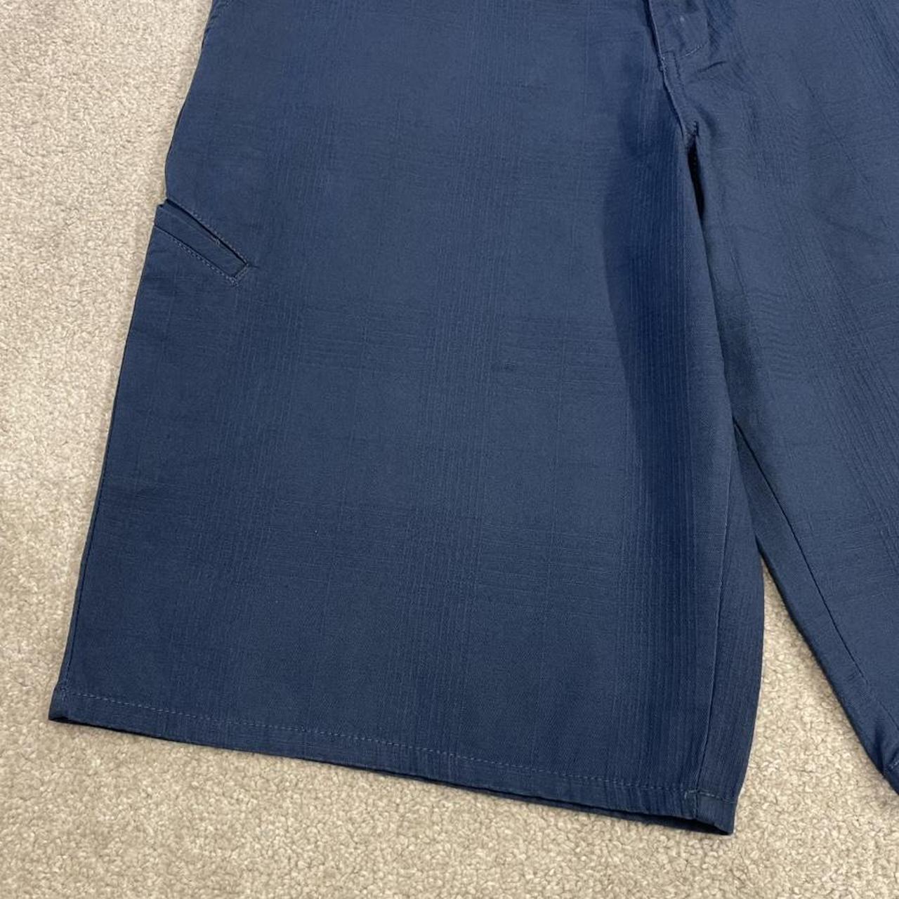 Dickies checkered chino shorts carpenter blue Chino skater / surf shorts loose fit festival
