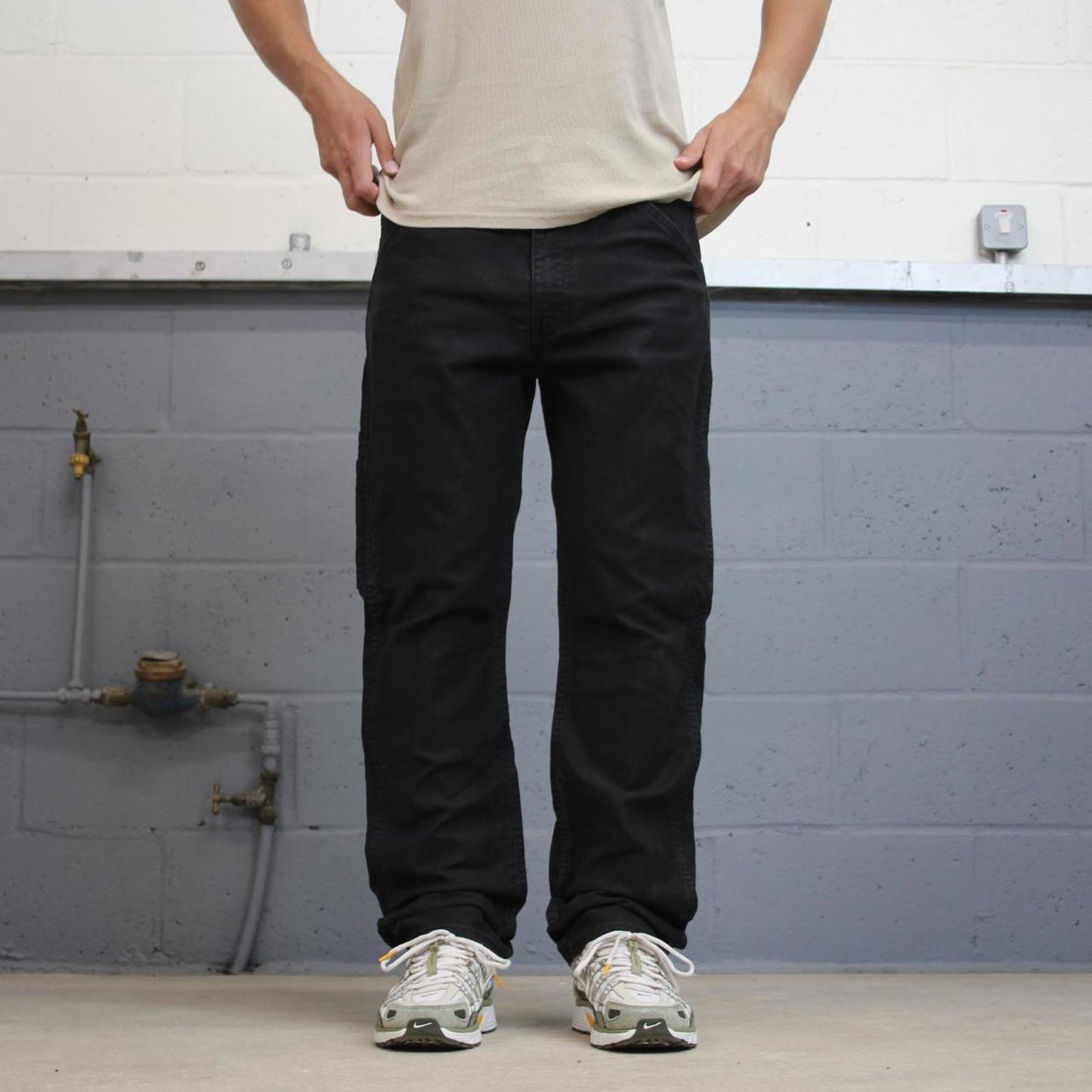 Black Levis Carpenter Jeans W38L32