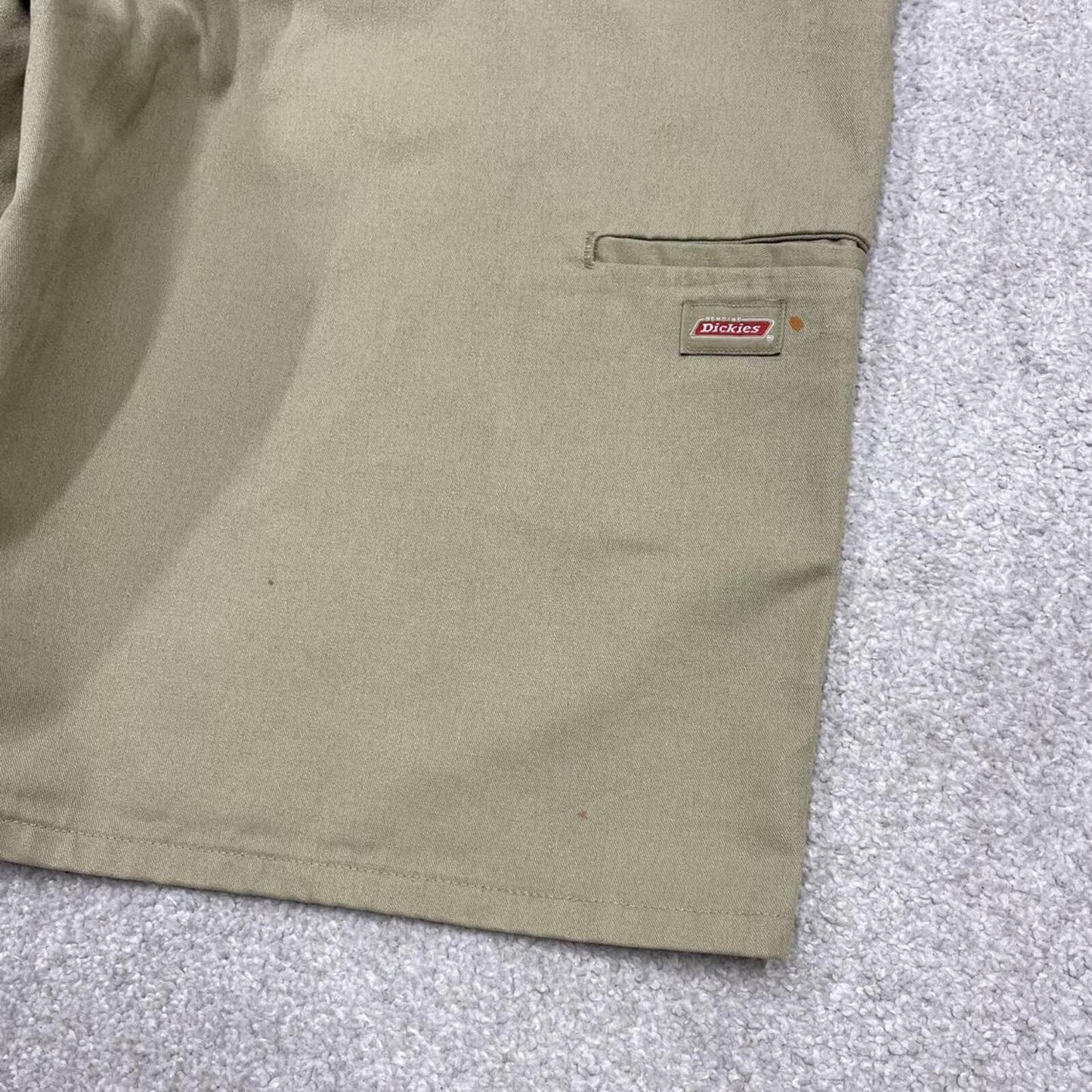 Dickies extra baggy carpenter shorts khaki Twill chino skater style shorts wide long leg