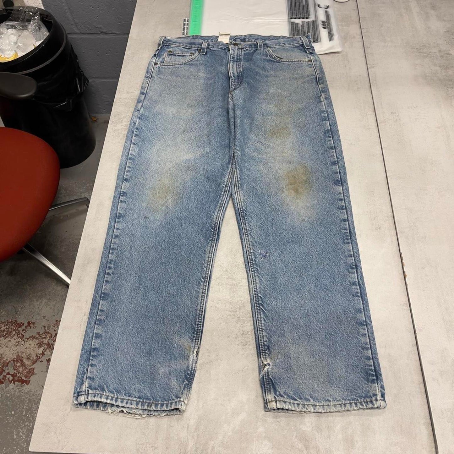 Blue Carhartt jeans W38L32