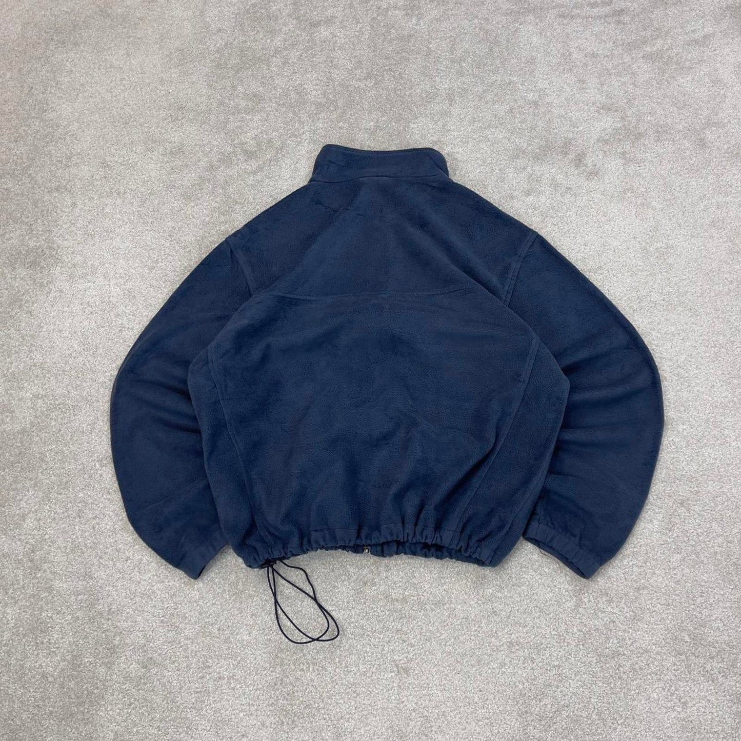 Blue Columbia technical full zip fleece XL y2k style autumn adjustable waist
