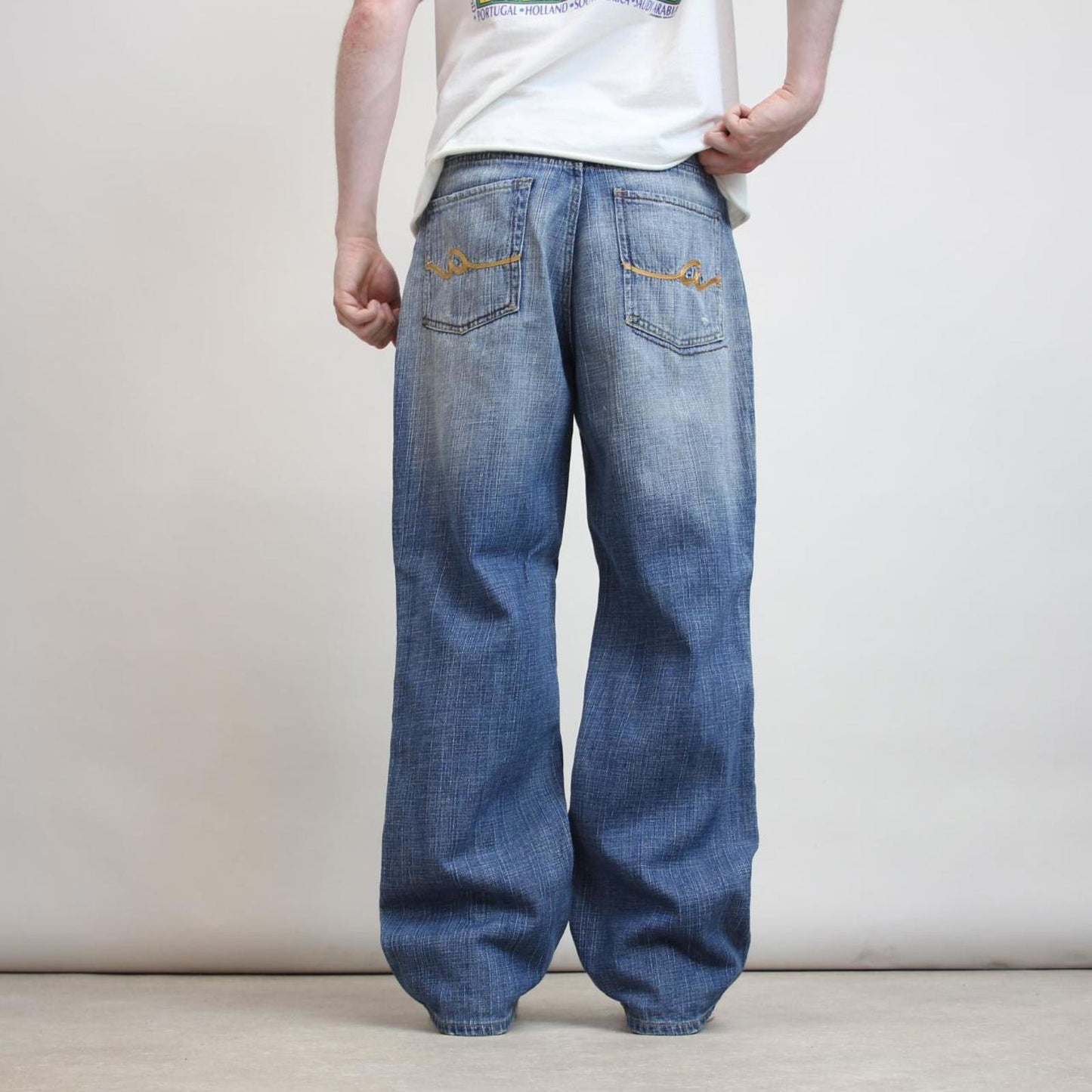 Mens baggy Attitude jeans W32 L30