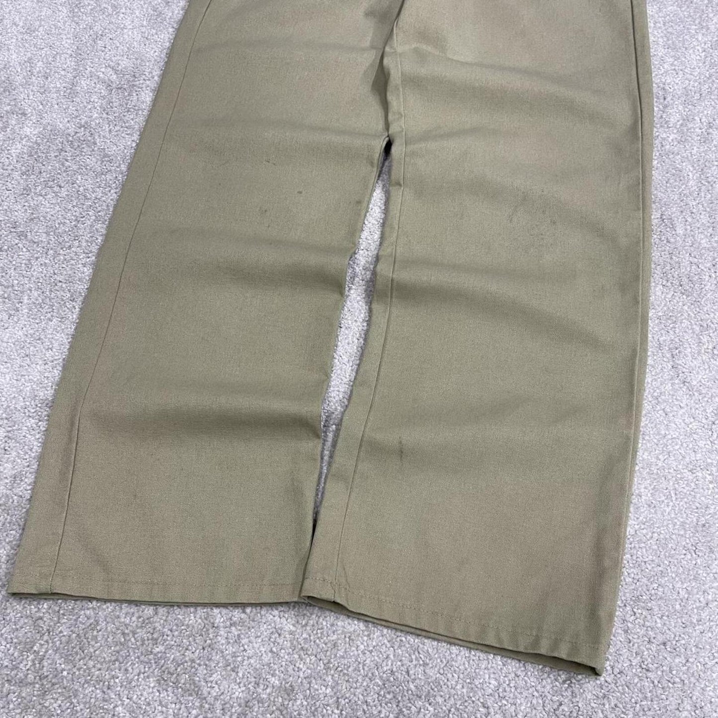 Y2K Dickies work pants khaki Straight twill chino style workwear skater trousers