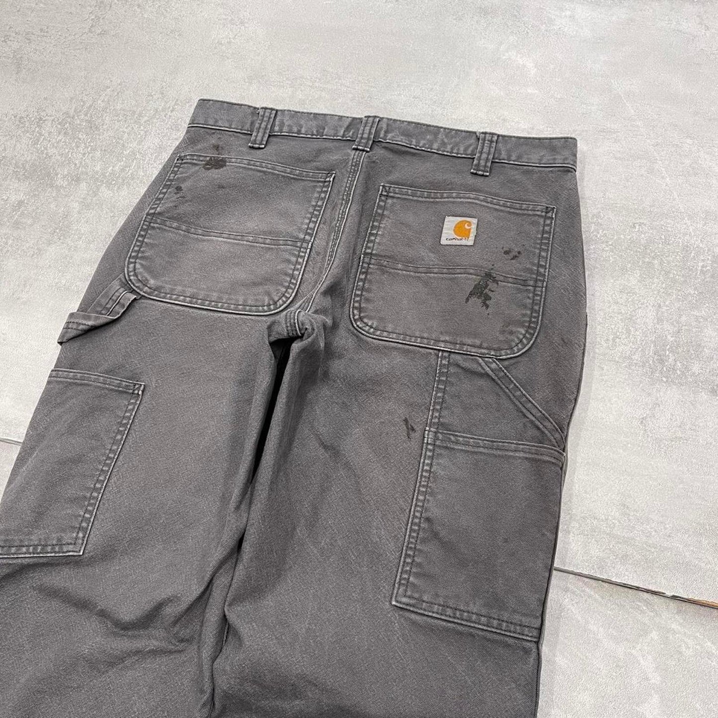 Mens Carhartt double knee carpenter pants W32 L30