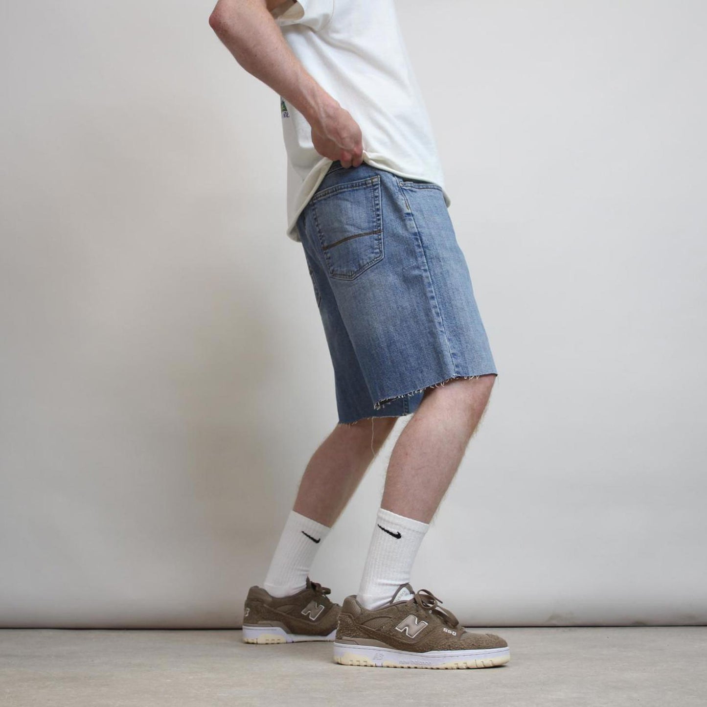 Mens Baggy Wrangler jorts W38