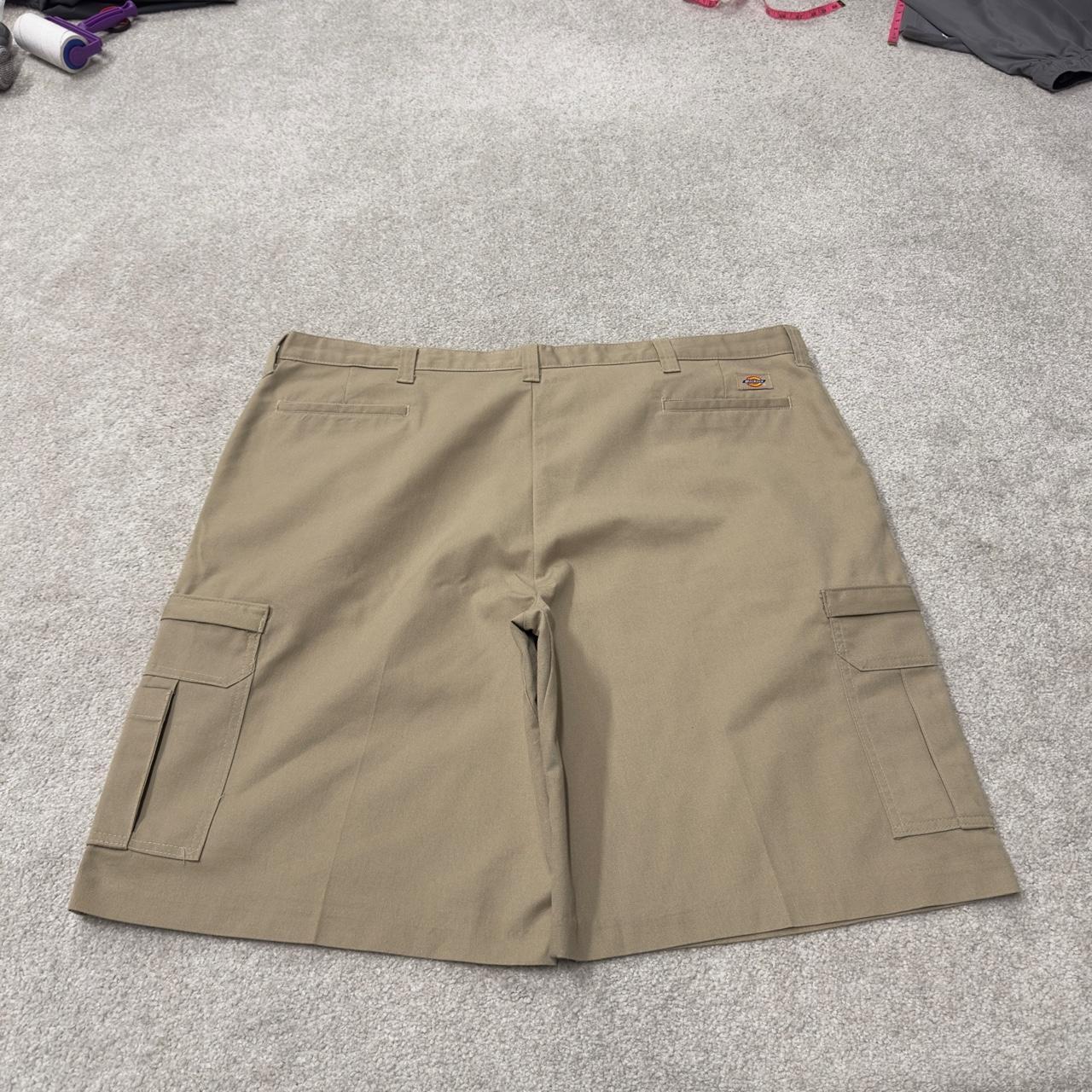 Dickies baggy cargo shorts Y2K khaki Chino skater / surf shorts loose fit festival