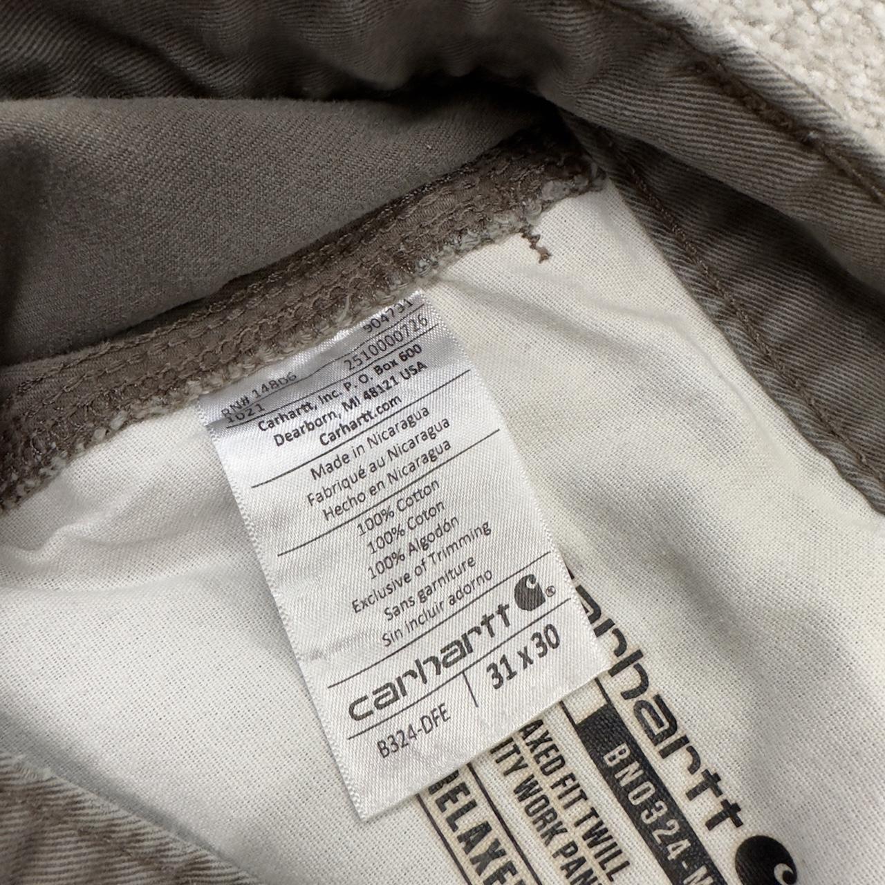Carhartt carpenter pants relaxed y2k khaki Straight leg skater style workwear pants