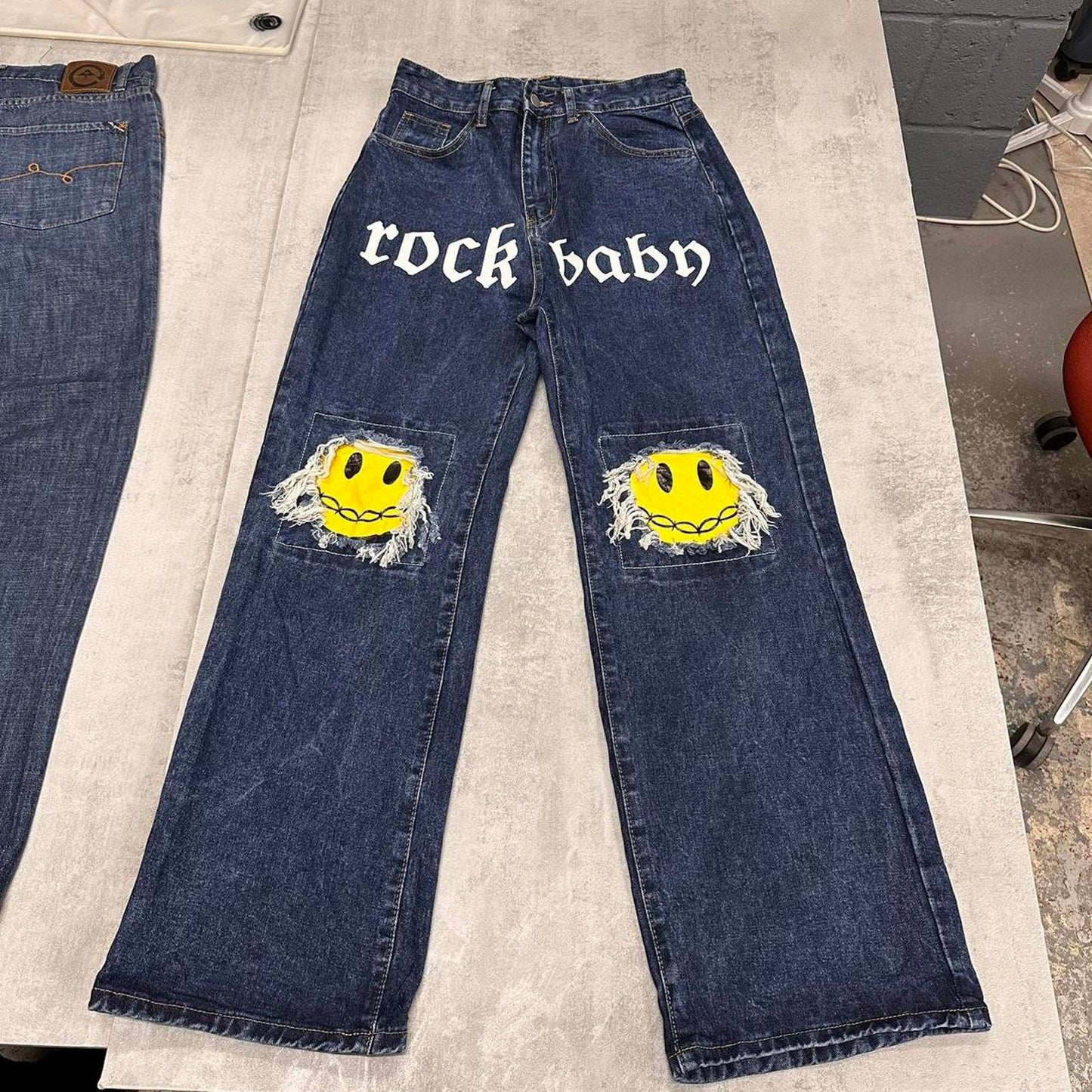 Blue Shein y2k jeans W29L29