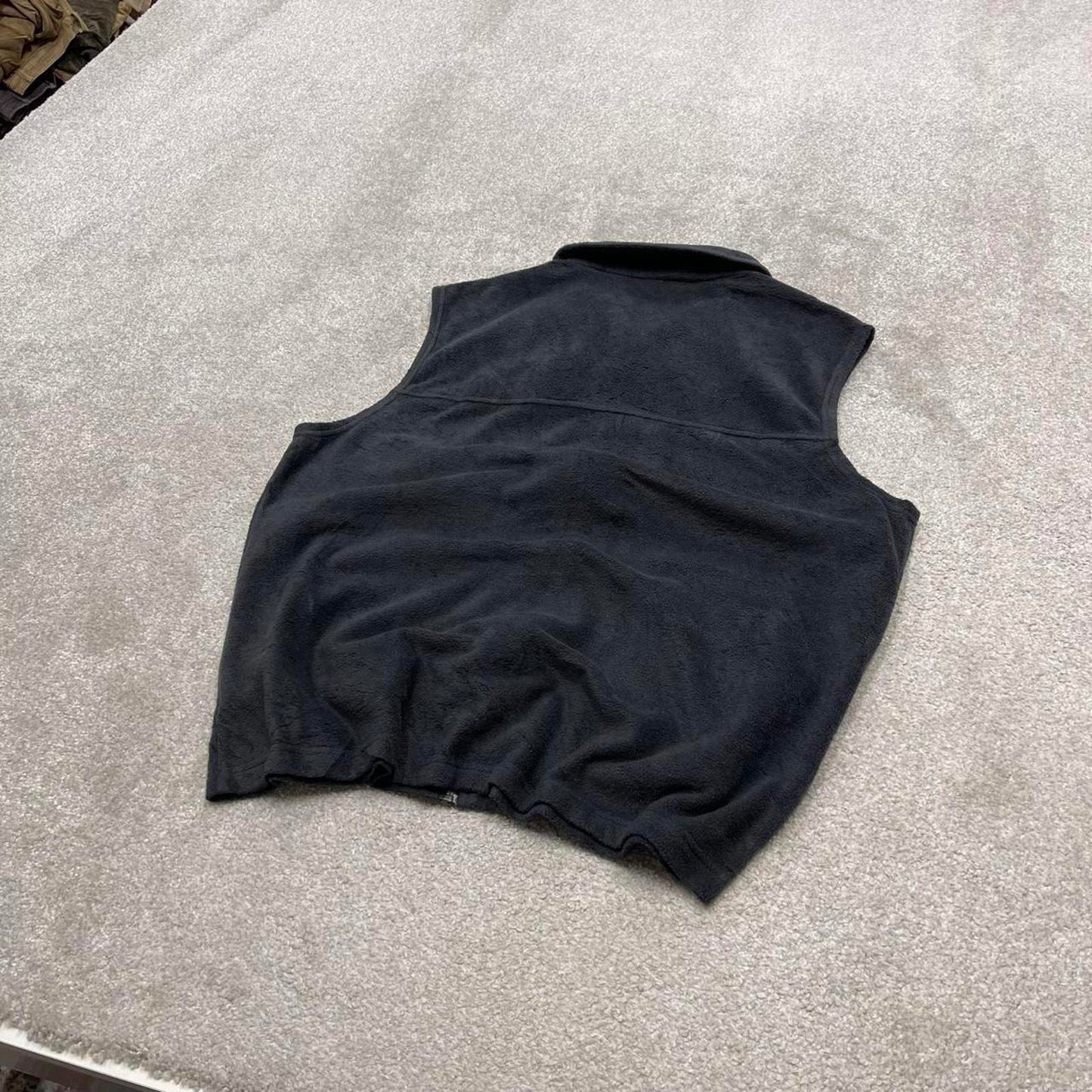 Columbia technical fleece gilet L men’s black full zip up autumn tech