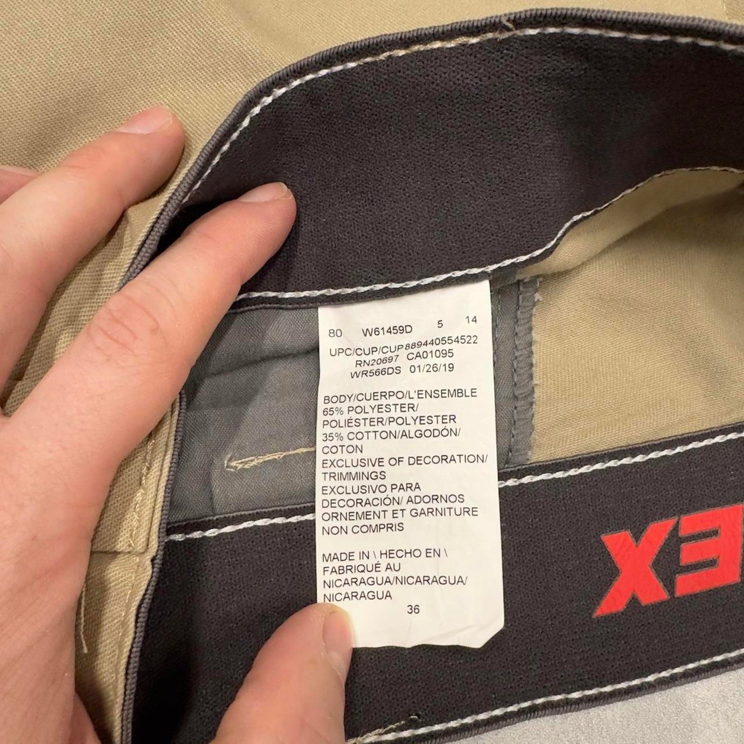 Baggy Dickies cargo shorts W36