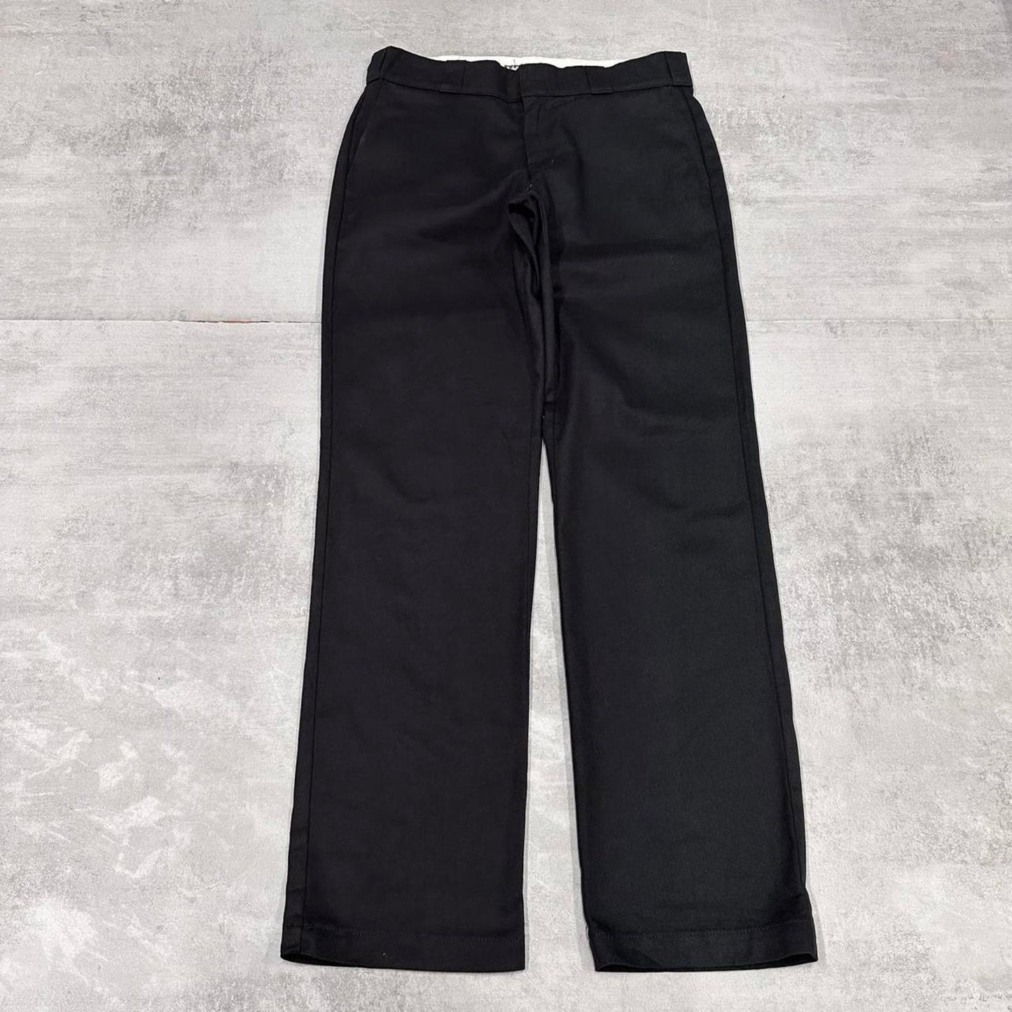 Women's Dickies 774 trousers 6R W32 L32 black Loose chino style skate pants