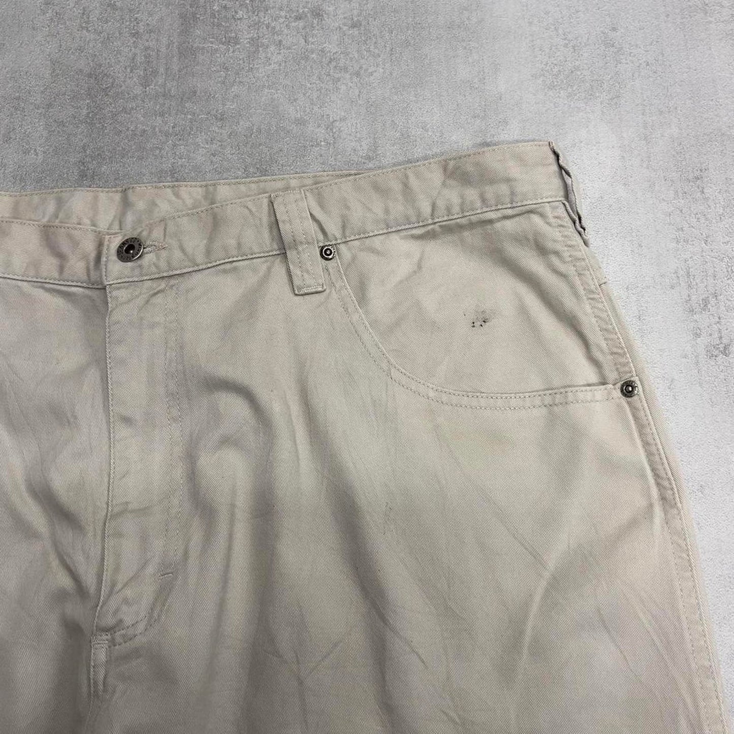Baggy Wrangler carpenter trousers W40L29 wide leg cargo pants skate style