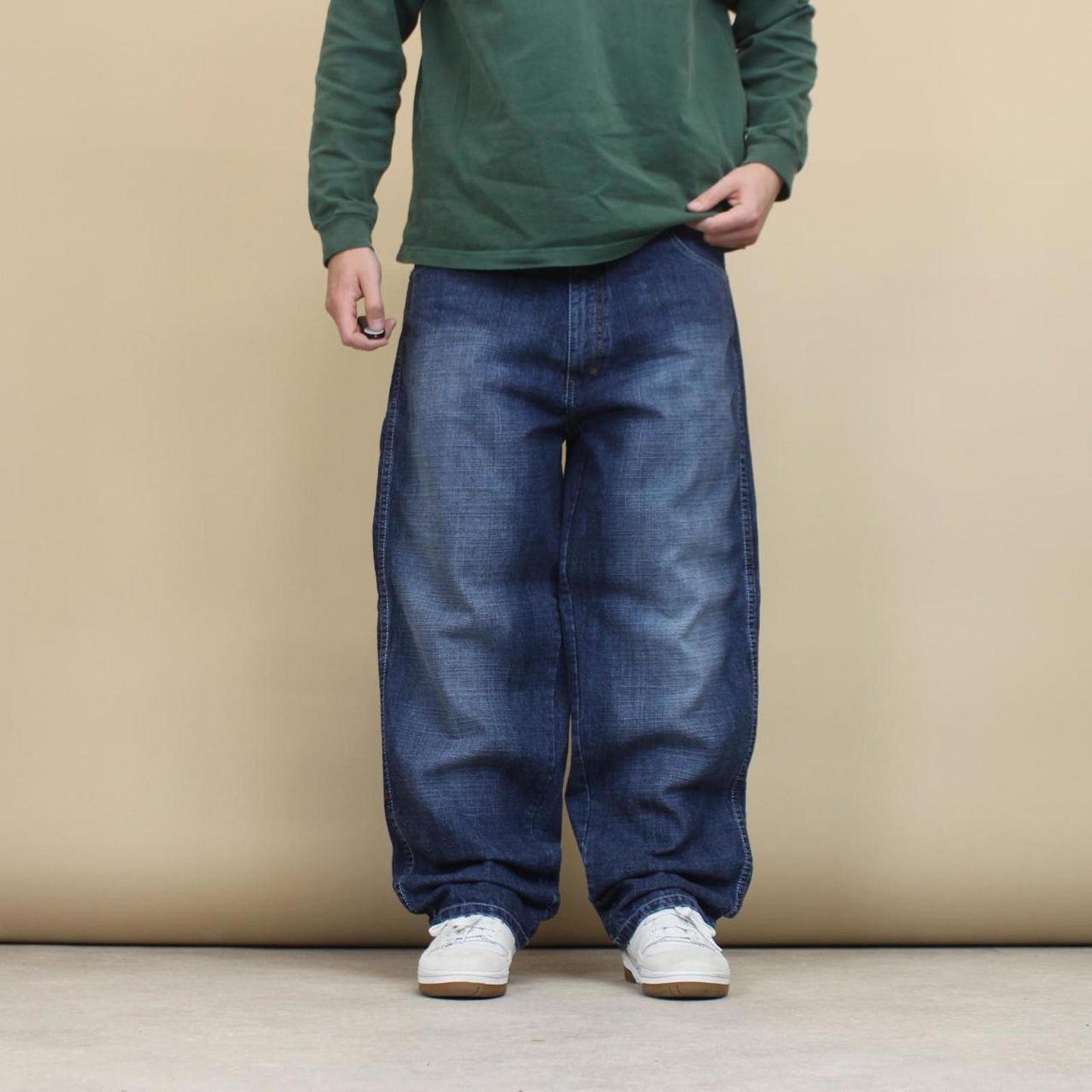 Blue Eddie Domani baggy jeans W38 L30