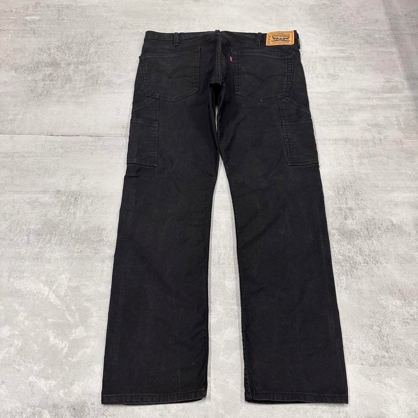 Black Levis Carpenter Jeans W38L32
