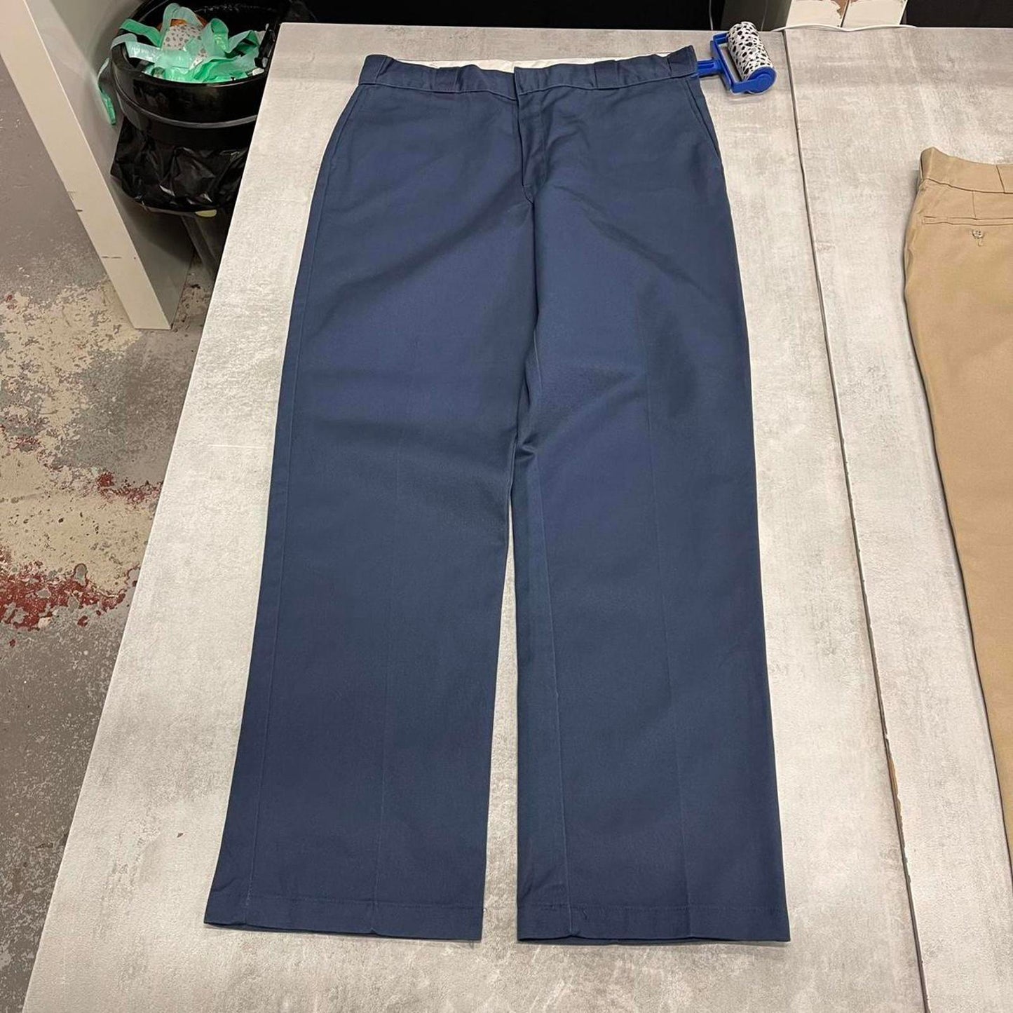 Navy vintage Dickies pants W36 L32 twill style chino pants skater