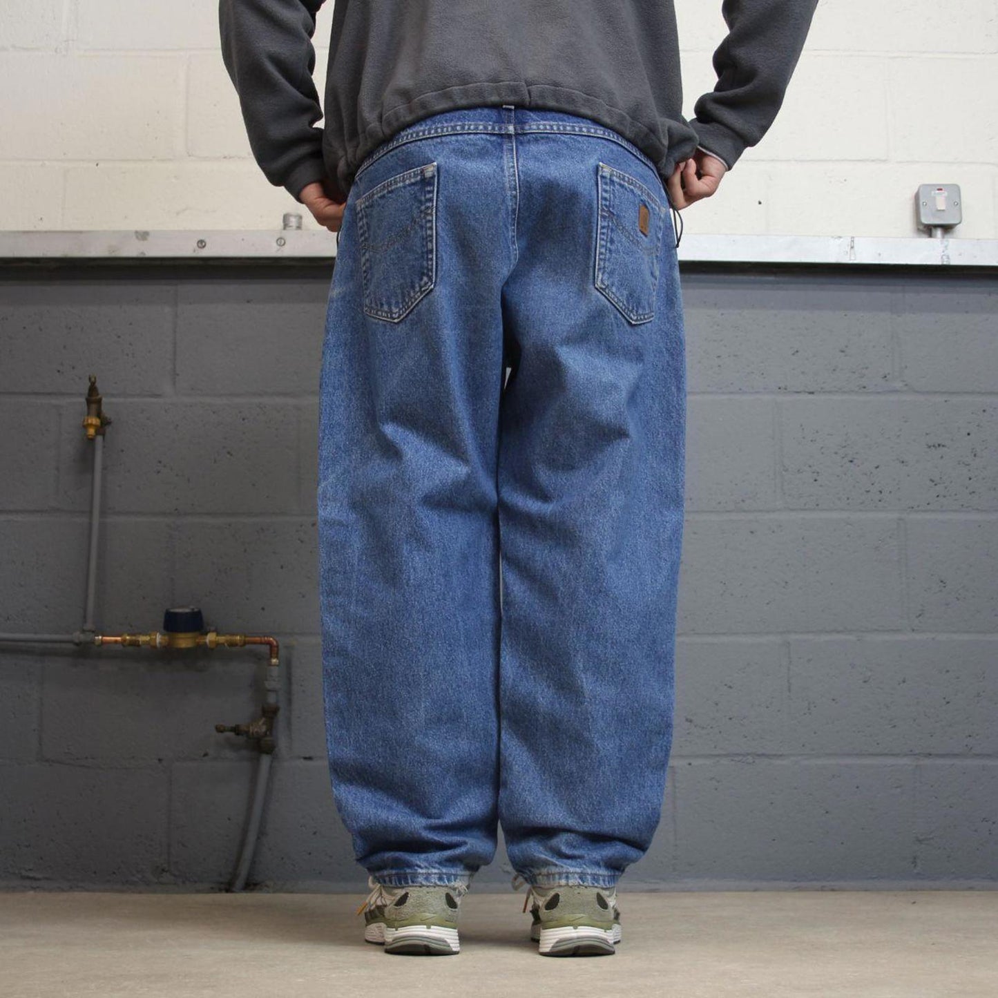 Vintage Carhartt Jeans loose W40L28 blue denim relaxed 90s style skater jeans